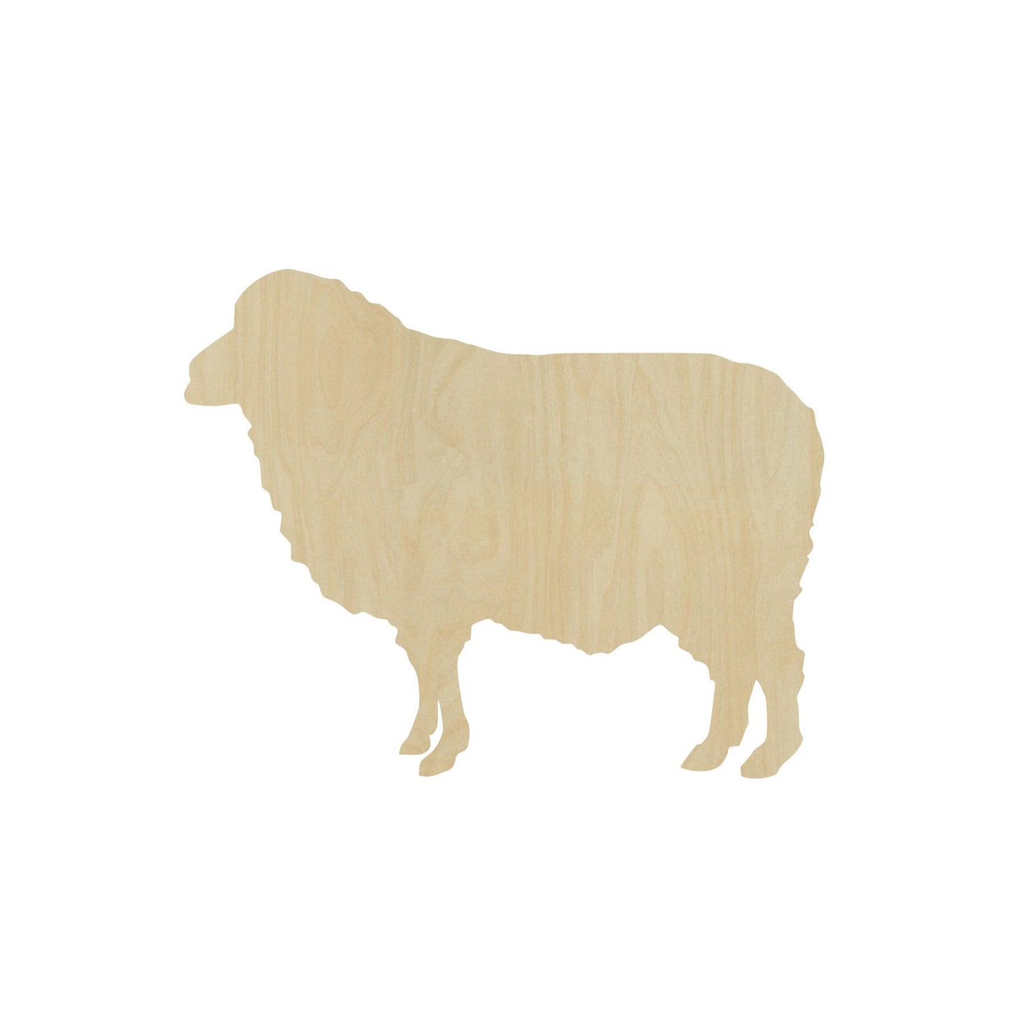 Sheep blank sheep animal farm sheep cutout #1094 - Multiple Sizes Available - Unfinished Wood Cutout Shapes