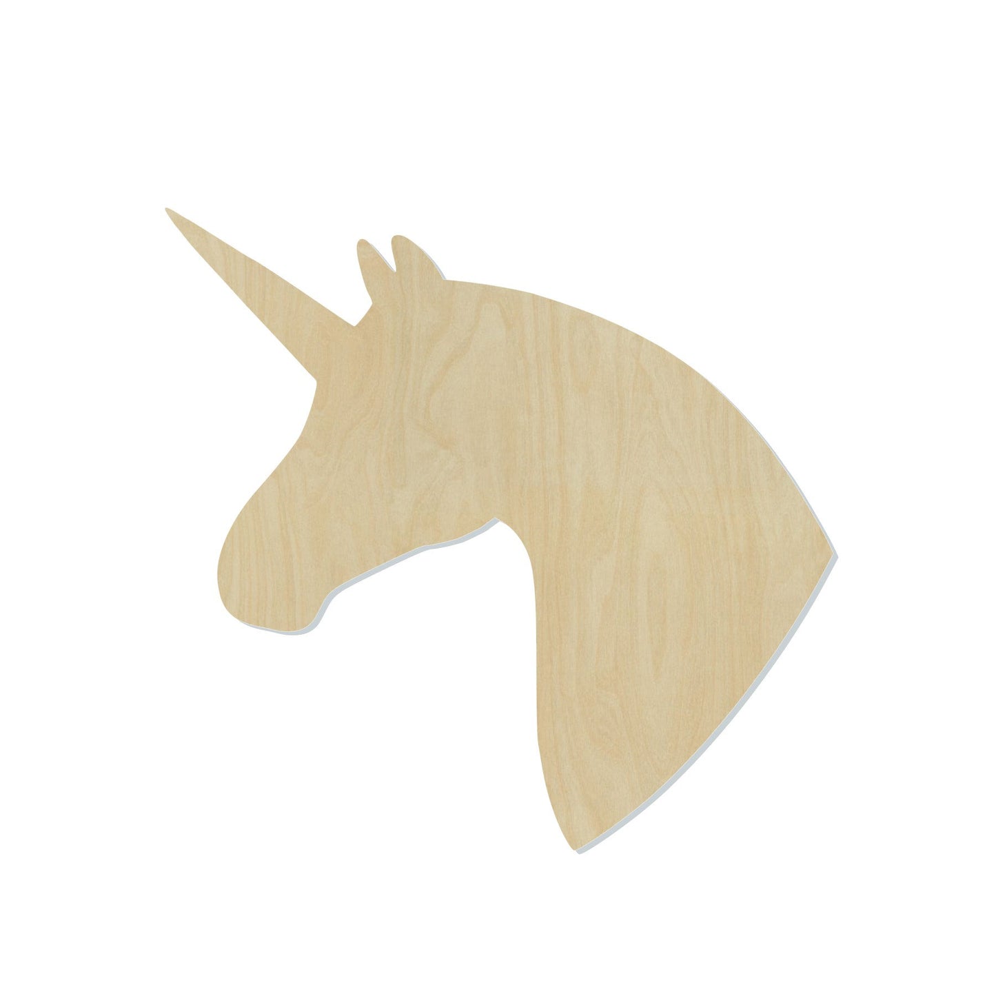 Unicorn Head Blank magic colorful DIY paint kit paint yourself Birthday #1106 - Multiple Sizes Available - Unfinished Wood Cutout Shapes