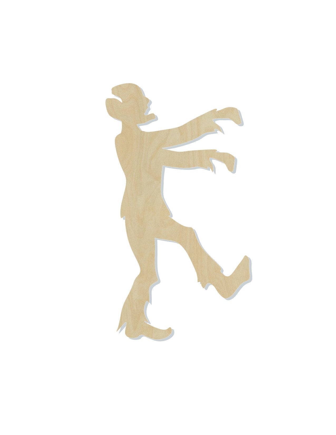 Zombie Blank Halloween Blanks #1110 - Multiple Sizes Available - Unfinished Wood Cutout Shapes