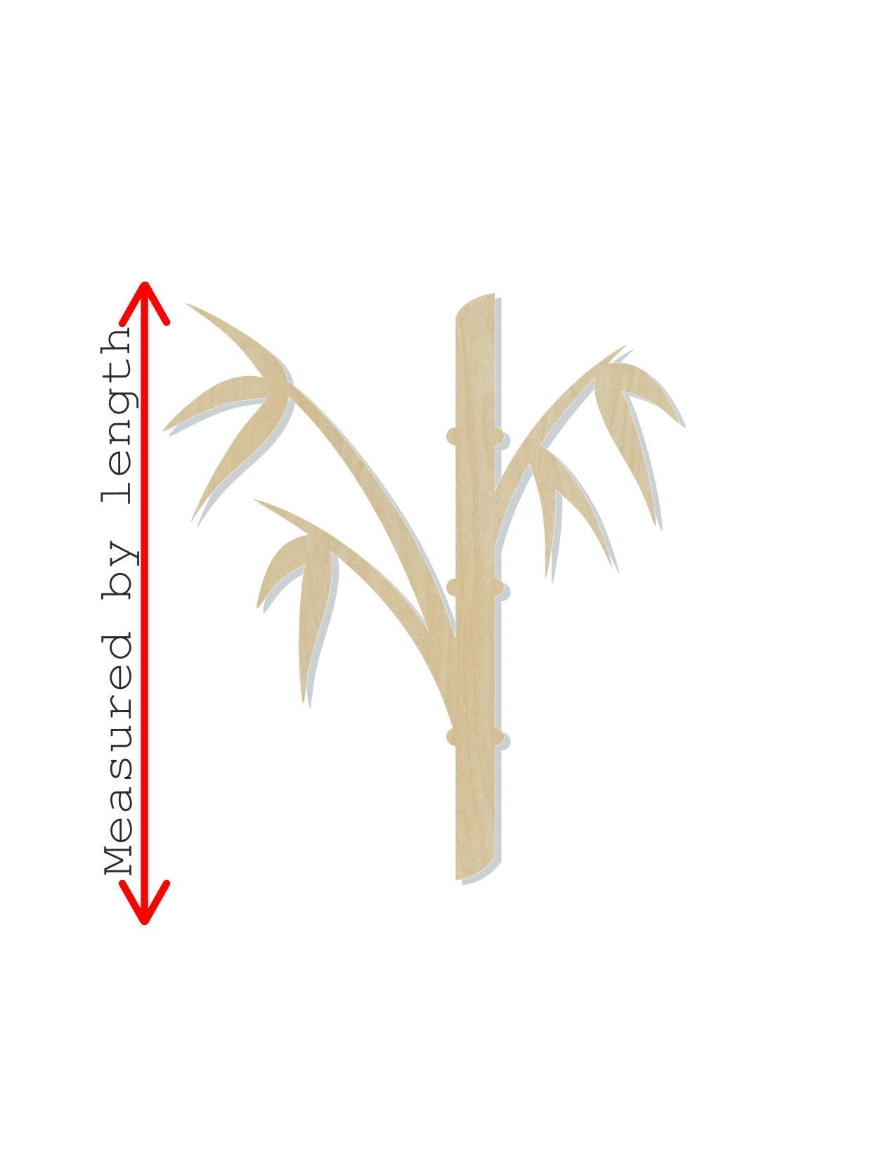 Bamboo Wood blank cutout Zoo #1157 - Multiple Sizes Available - Unfinished Wood Cutout Shapes