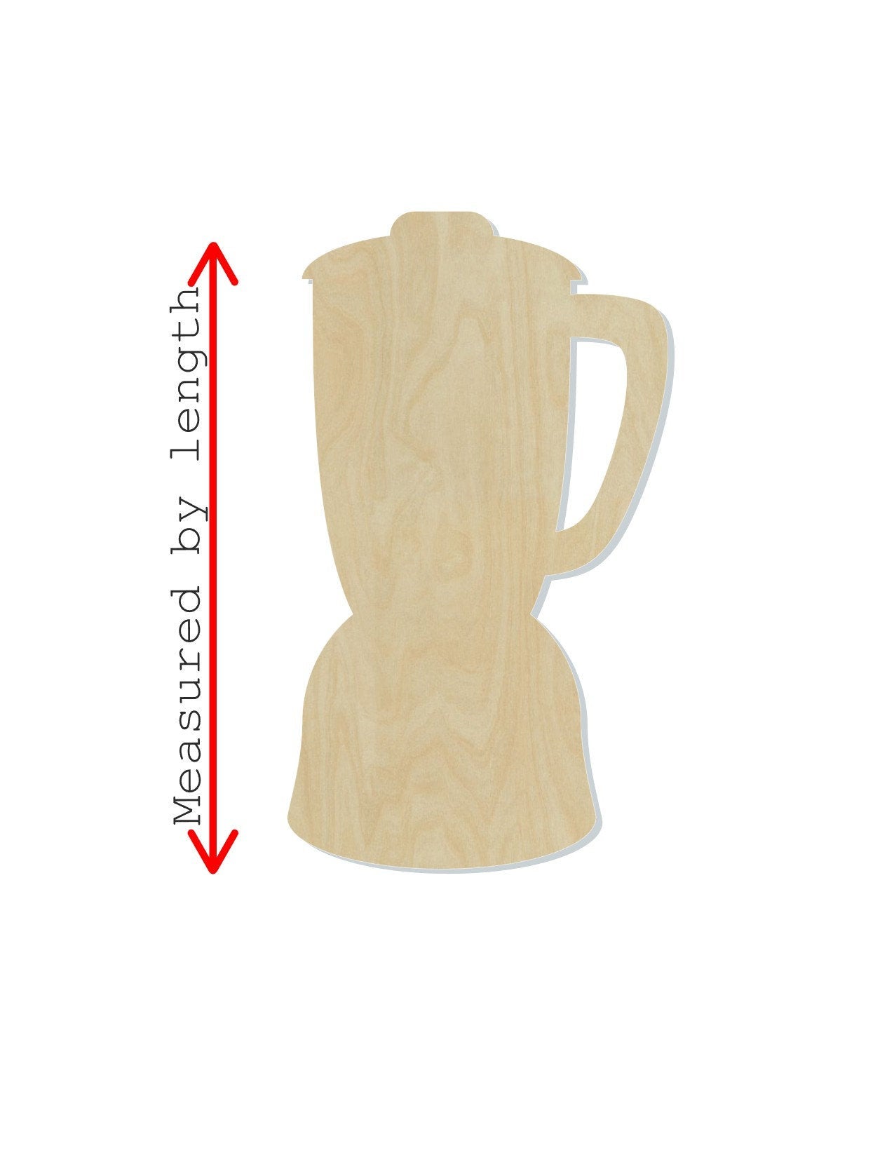 Blender Blank Wood cutouts Kitchen #1196 - Multiple Sizes Available - Unfinished Cutout Shapes