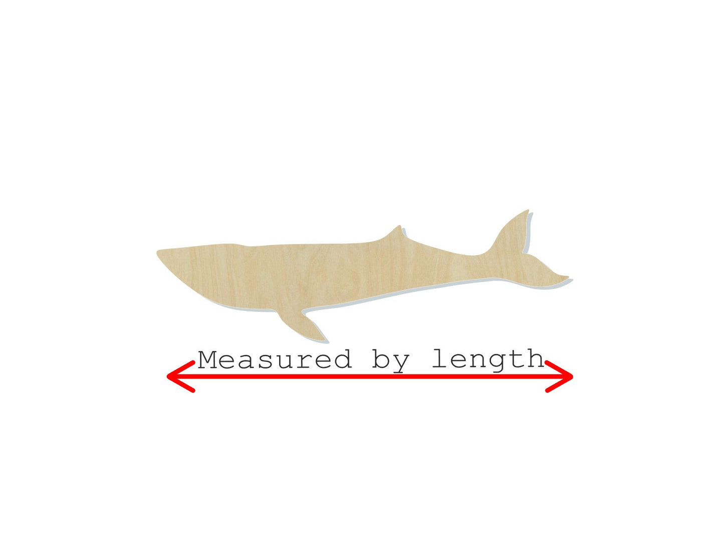 Blue Whale Blank wood cutout Ocean animals Sea animals #1200 - Multiple Sizes Available - Unfinished Cutout Shapes