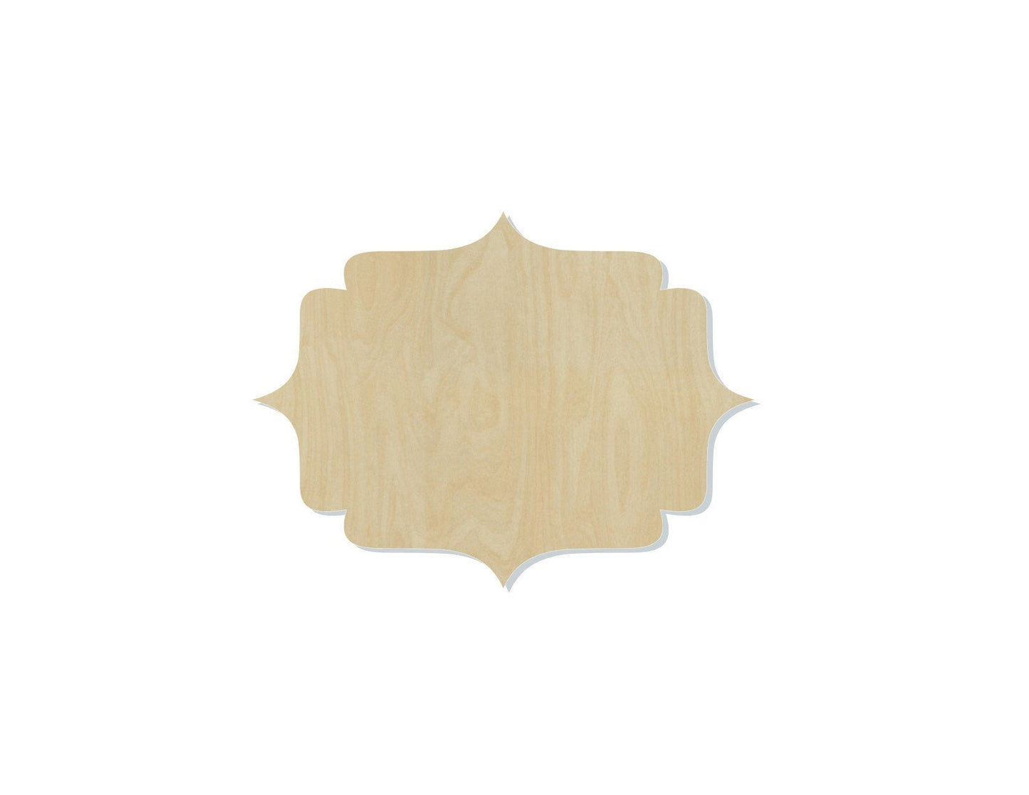 Frame Blank cutouts wood #1217 - Multiple Sizes Available - Unfinished Wood Cutout Shapes