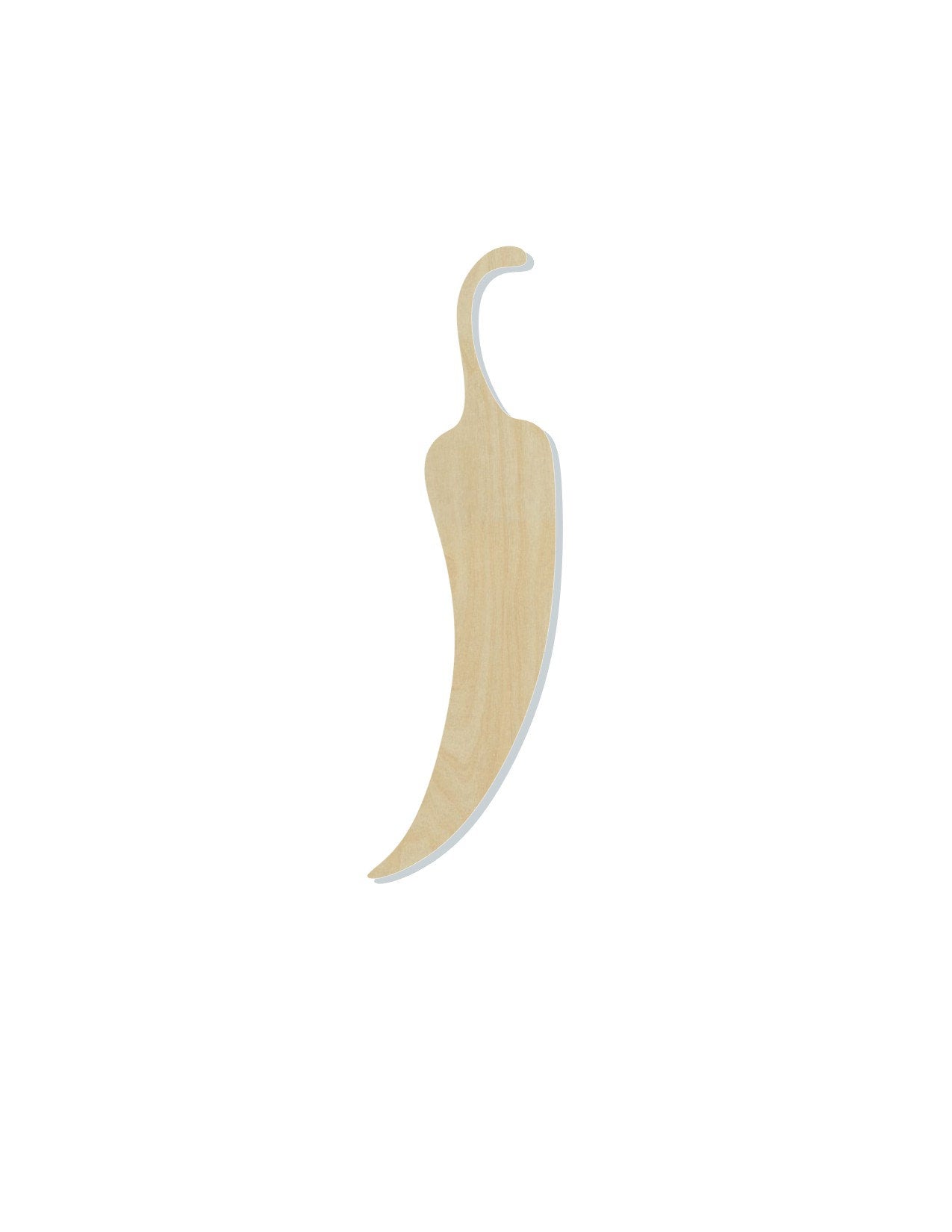 Chili Pepper blank wood cutouts Food Hot DIY Paint Kitchen Garden #1293 - Multiple Sizes Available - Unfinished Cutout Shapes
