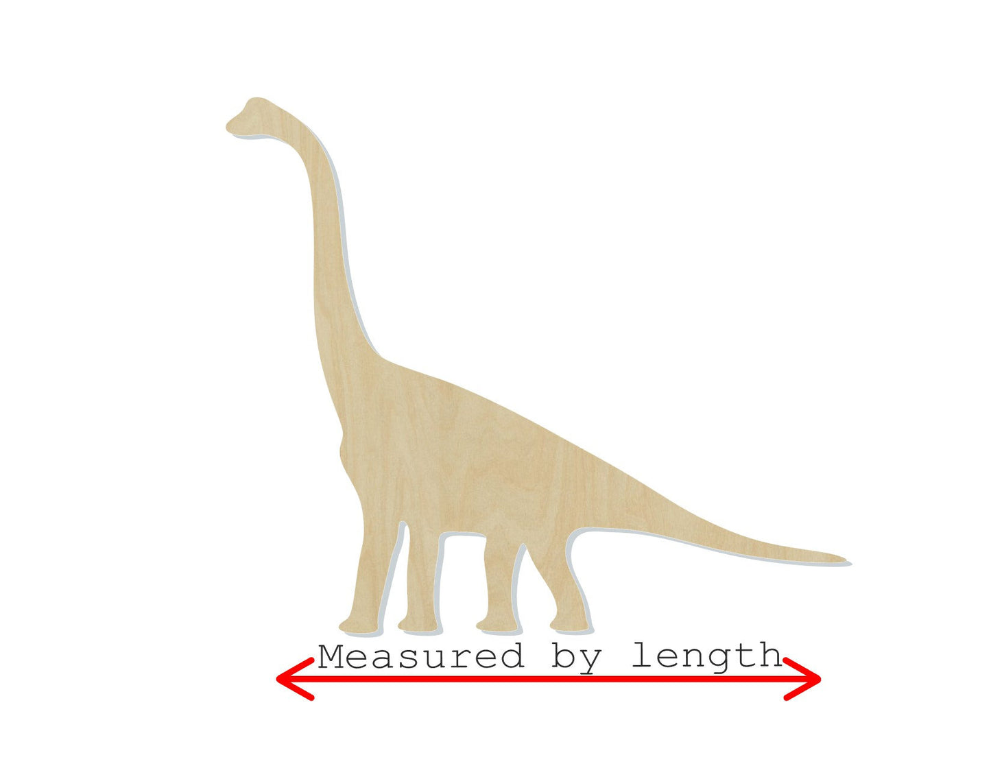Brontosaurs Dinosaur Cutouts Dinosaur Blanks Bedroom Decor Boys Paint kit #1303 - Multiple Sizes Available - Unfinished Cutout Shapes