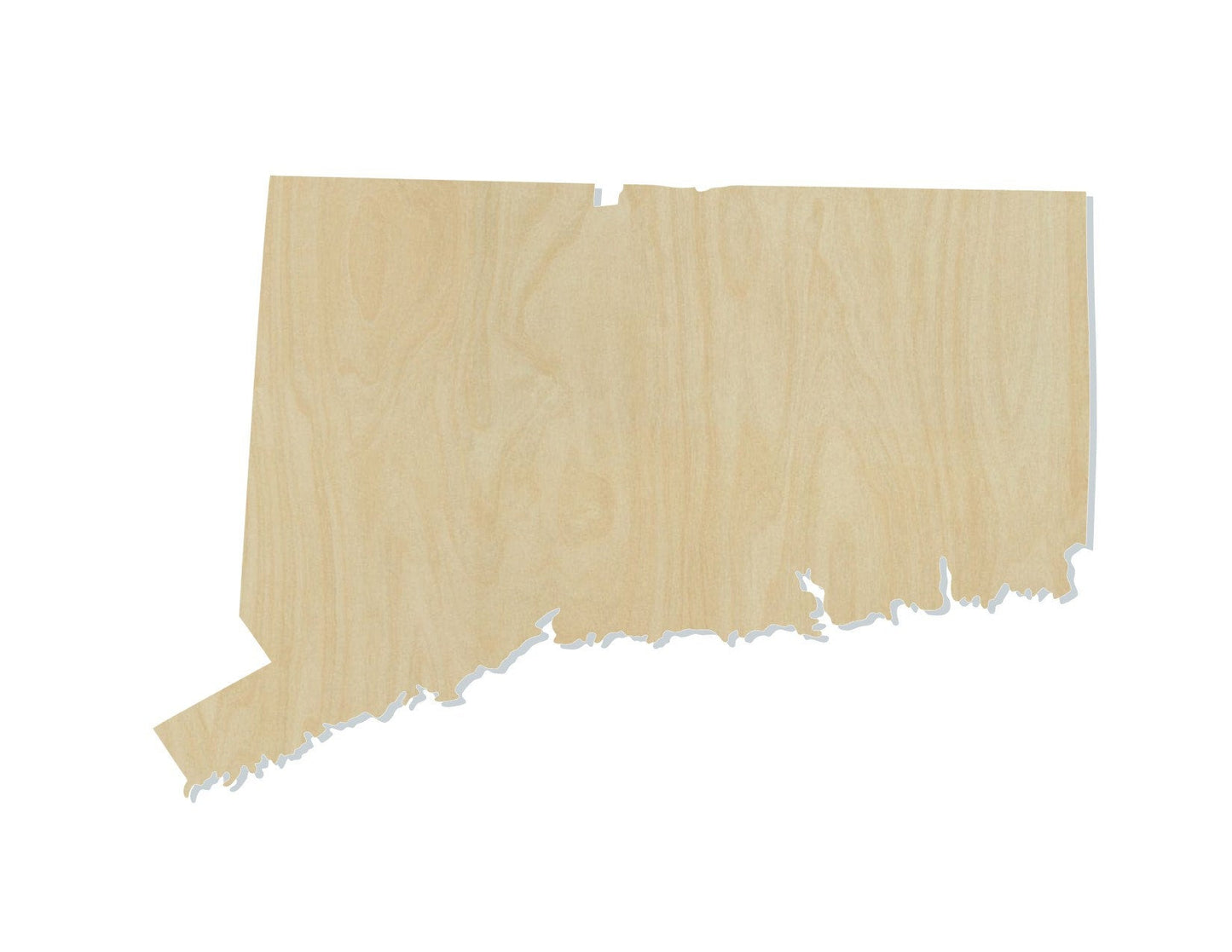 Connecticut State State Pride Paint Kit Paint yourself State cutouts wood blanks #1322 - Multiple Sizes Available - Unfinished Cutout Shapes