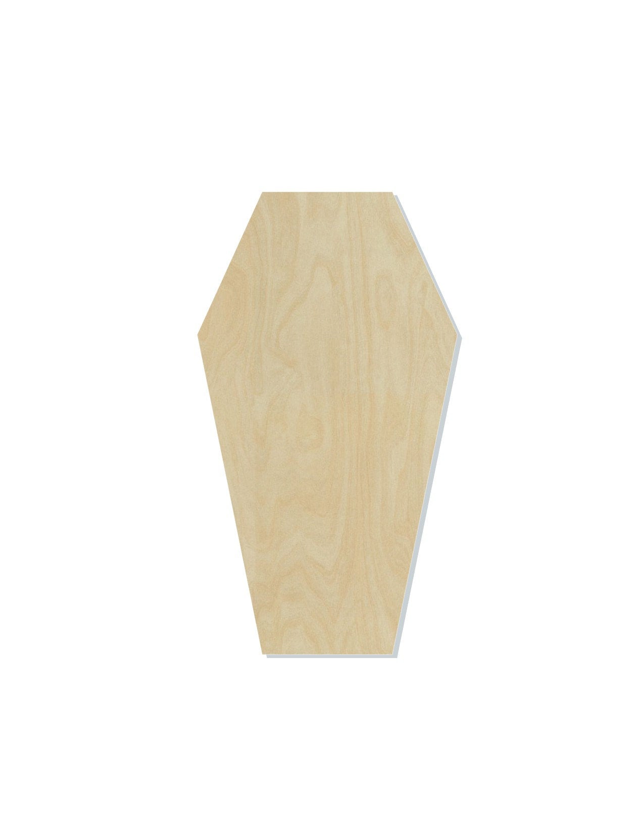 Coffin wood blank cutouts DIY Paint kit Halloween Party #1349 - Multiple Sizes Available - Unfinished Cutout Shapes