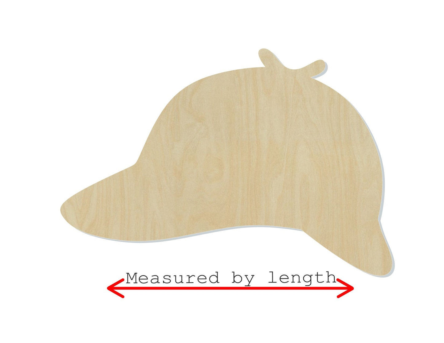 Detective Hat Cop Homicide Spy DIY paint kit Color yourself #1369 - Multiple Sizes Available - Unfinished Cutout Shapes