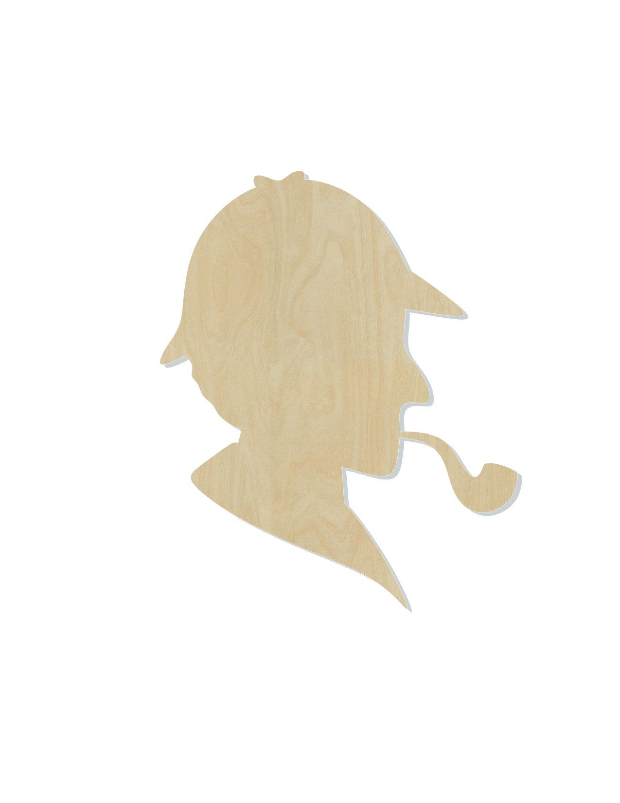 Detective Spy wood blank cutouts Cop Homicide DIY paint kit #1370 - Multiple Sizes Available - Unfinished Cutout Shapes