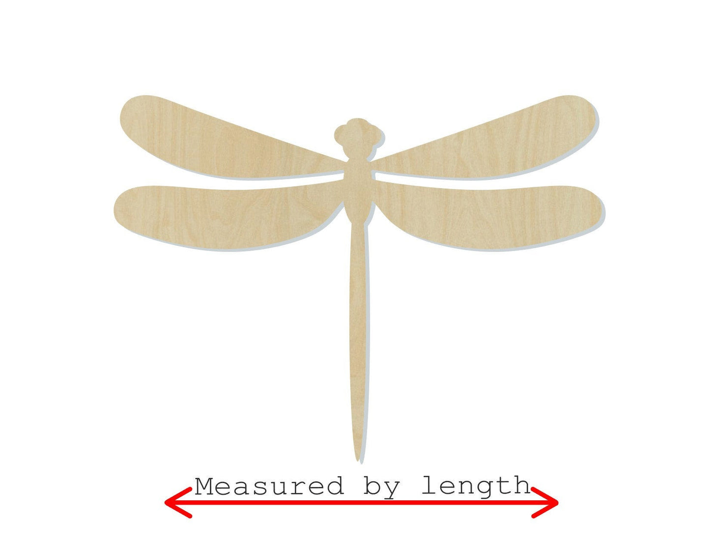Dragon Fly cutouts Garden Flowers Bugs DIY paint kit Paint yourself #1404 - Multiple Sizes Available - Unfinished Cutout Shapes