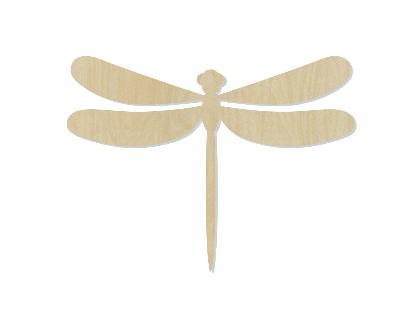 Dragon Fly cutouts Garden Flowers Bugs DIY paint kit Paint yourself #1404 - Multiple Sizes Available - Unfinished Cutout Shapes