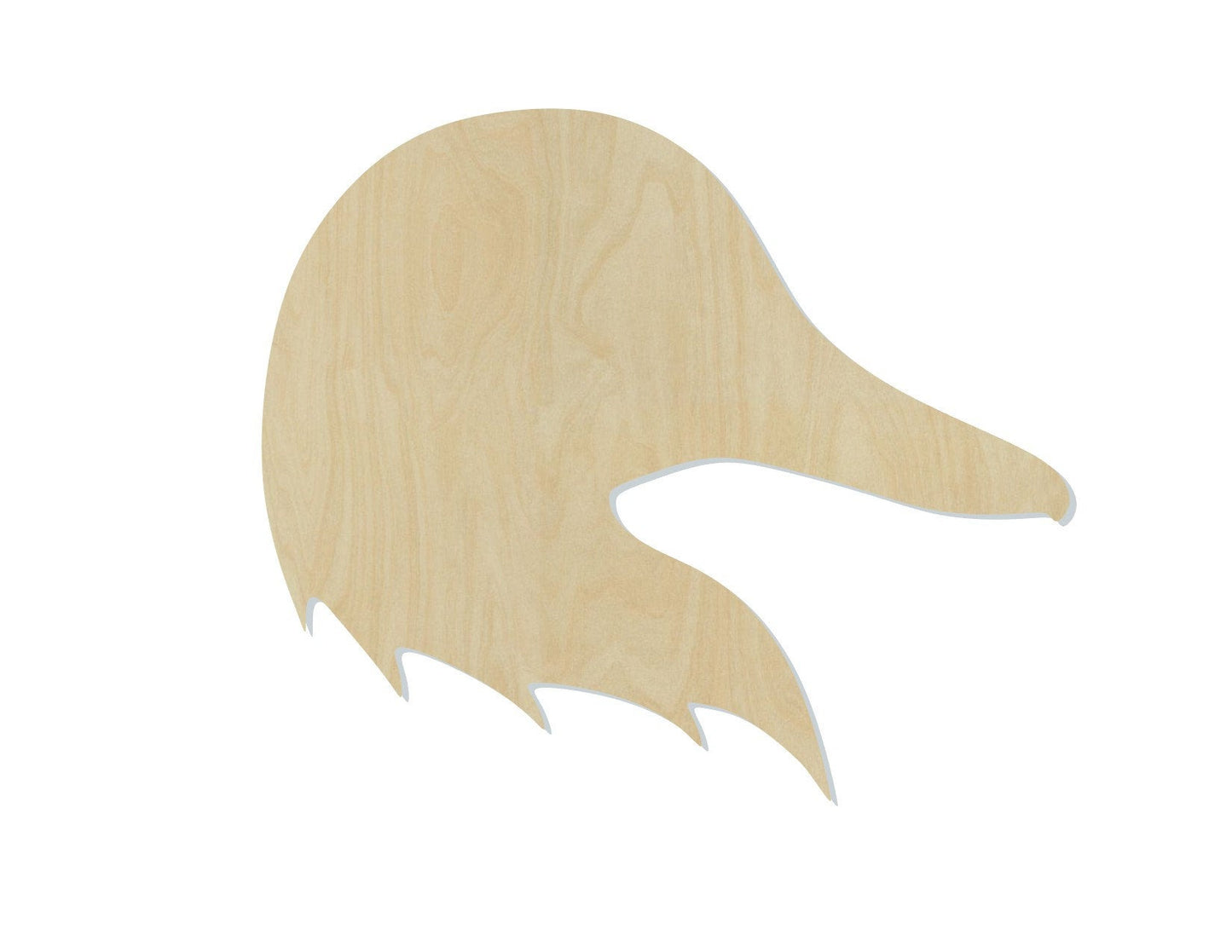 Duck Head wood blank cutouts ducks animal cutouts zoo animals DIY paint kit #1415 - Multiple Sizes Available - Unfinished Cutout Shapes