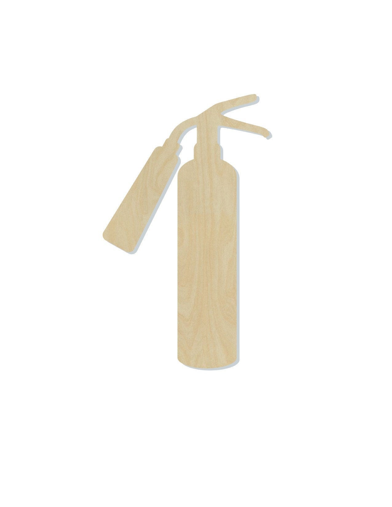 Fire Extinguisher wood cutouts Fire Fighter Emergency Fire DIY Paint kit #1463 - Multiple Sizes Available - Unfinished wood Cutout Shapes
