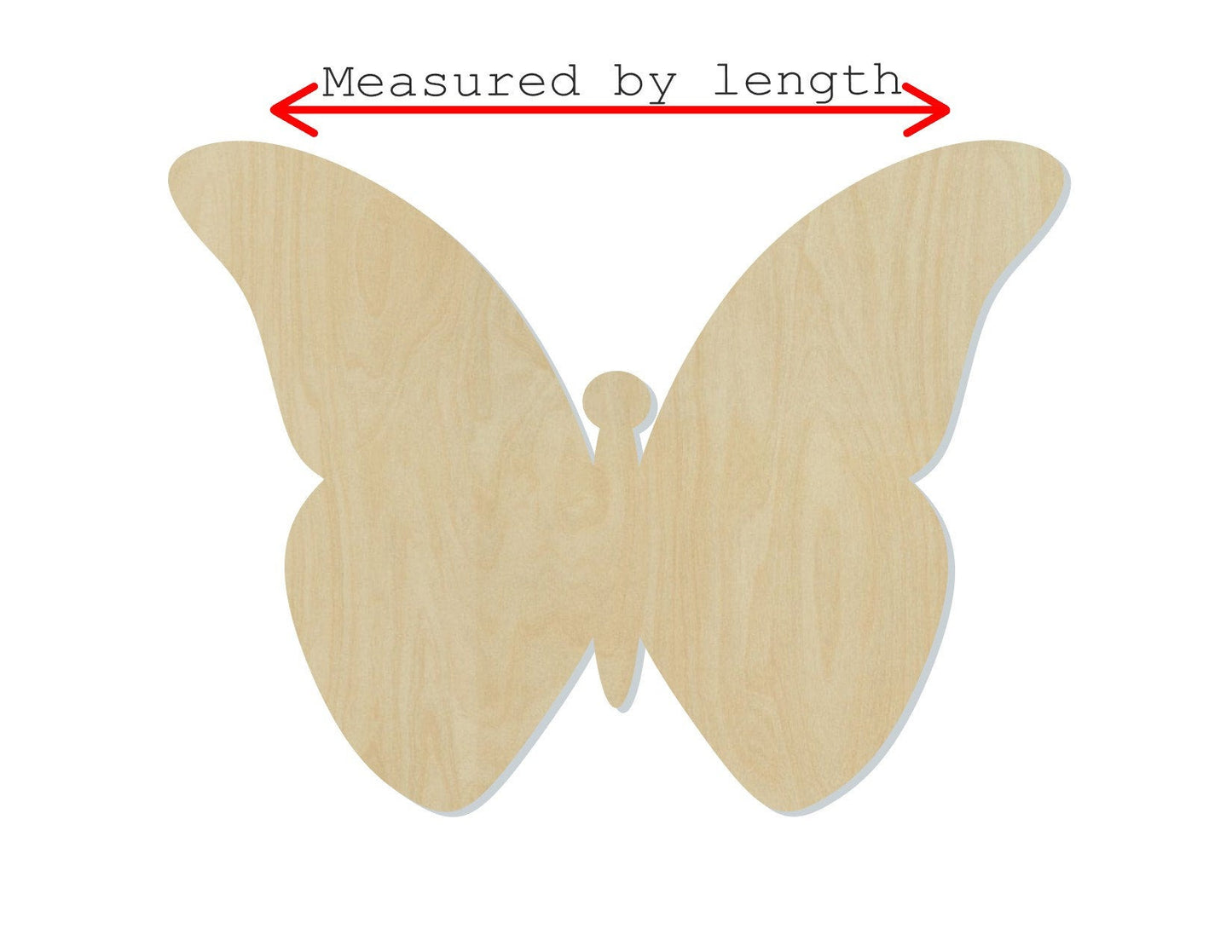 Flying Butterfly cutout wood cutouts Flying Garden Flowers animal cutouts #1485 - Multiple Sizes Available - Unfinished Wood Cutout Shapes