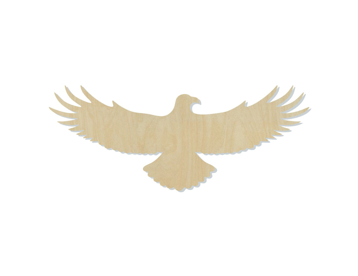 Flying Eagle America wood cutouts animal cutouts DIY paint kit #1490 - Multiple Sizes Available - Unfinished Wood Cutout Shapes