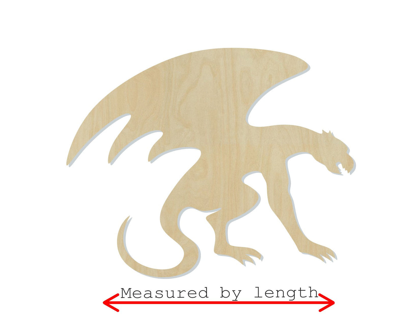 Gargoyle wood cutouts Yard decor Halloween DIY paint kit #1517 - Multiple Sizes Available - Unfinished Wood Cutout Shapes