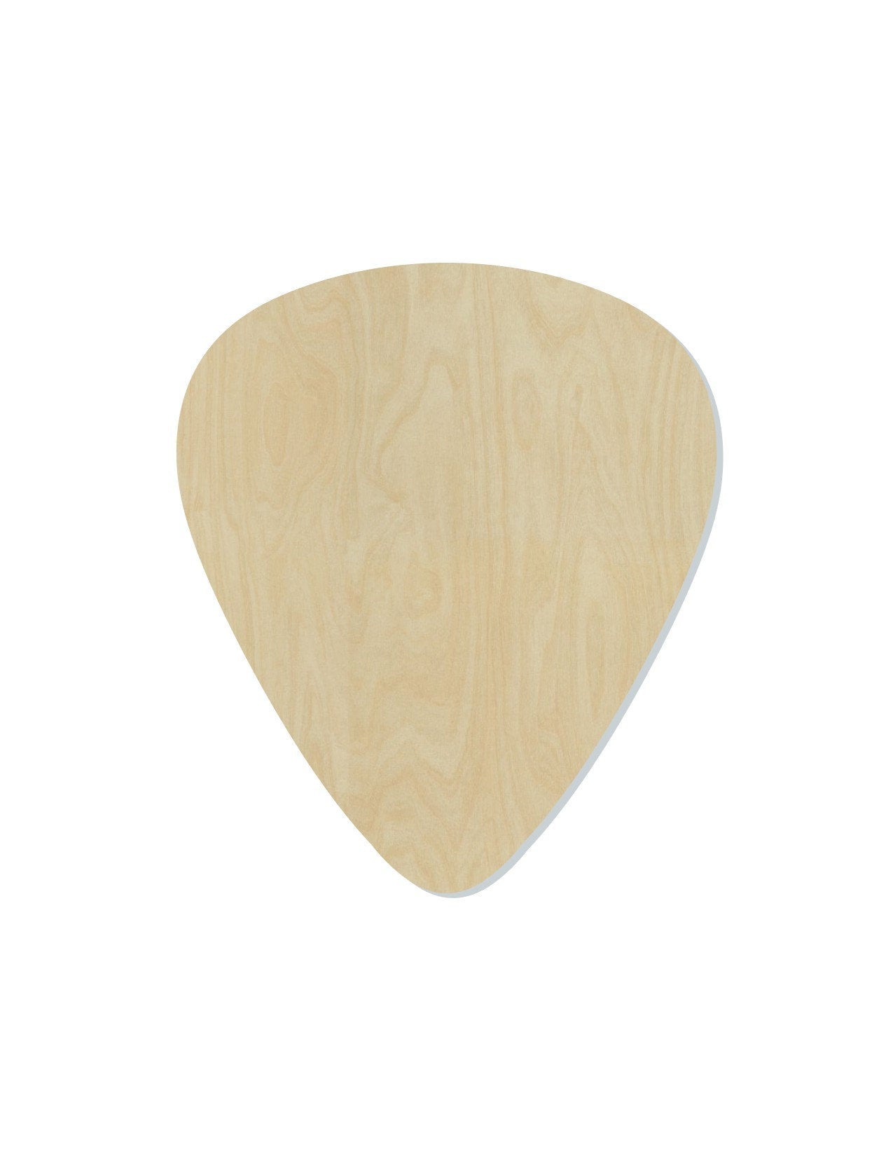 Guitar Pick Cutout wood blank cutouts Musician Music Class Band DIY Paint kit #1565 - Multiple Sizes Available - Unfinished Cutout Shapes
