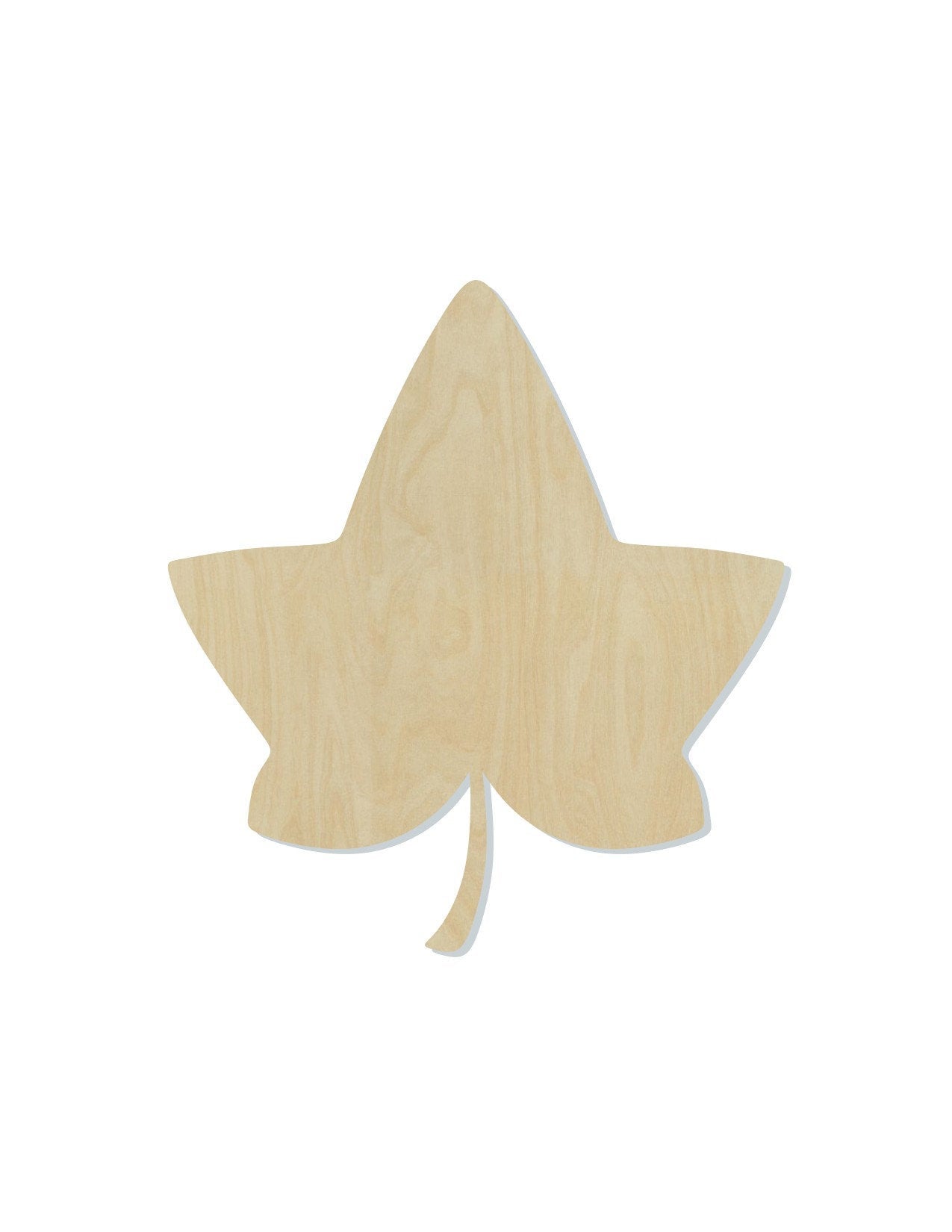 Ivy Leaf wood cutout wood shape DIY Paint kit #1634 - Multiple Sizes Available - Unfinished Wood Cutouts Shapes