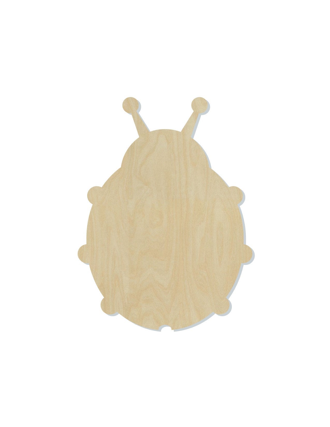 Ladybug wood cutouts wood shapes Bugs animal cutouts Bug shapes DIY Paint #1663 - Multiple Sizes Available - Unfinished Wood Cutout Shapes