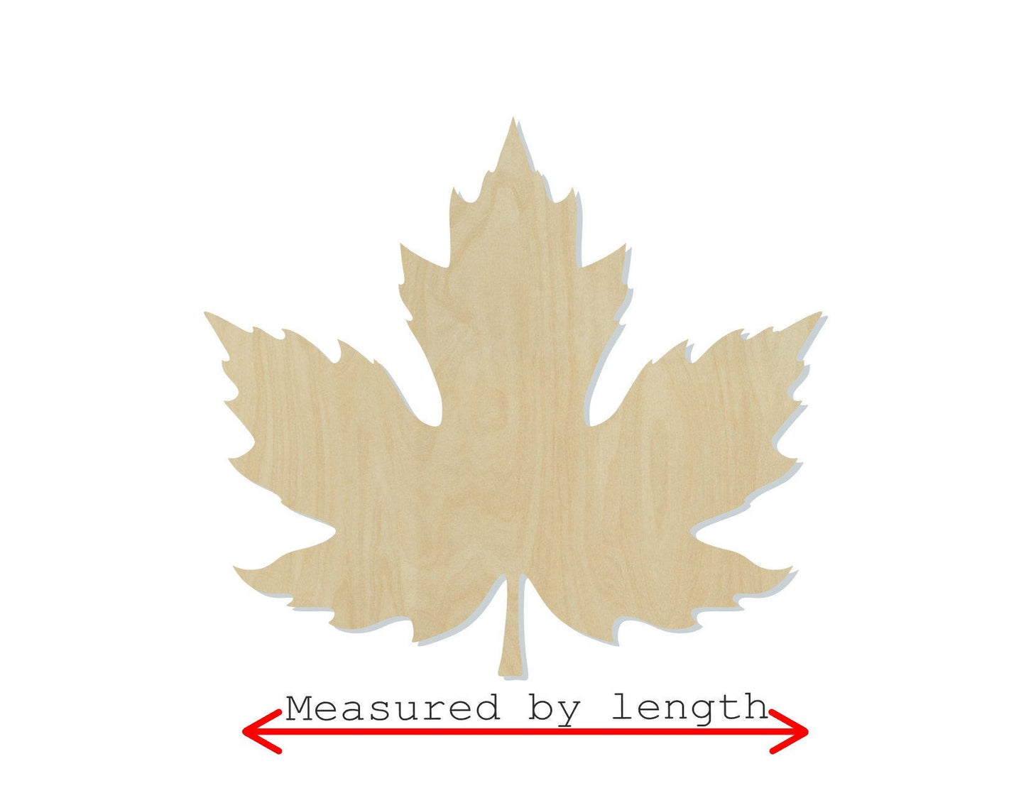 Maple Leaf wood cutouts wood shapes Plants Flowers Fall colors Fall leaves #1675 - Multiple Sizes Available - Unfinished Wood Cutout Shapes
