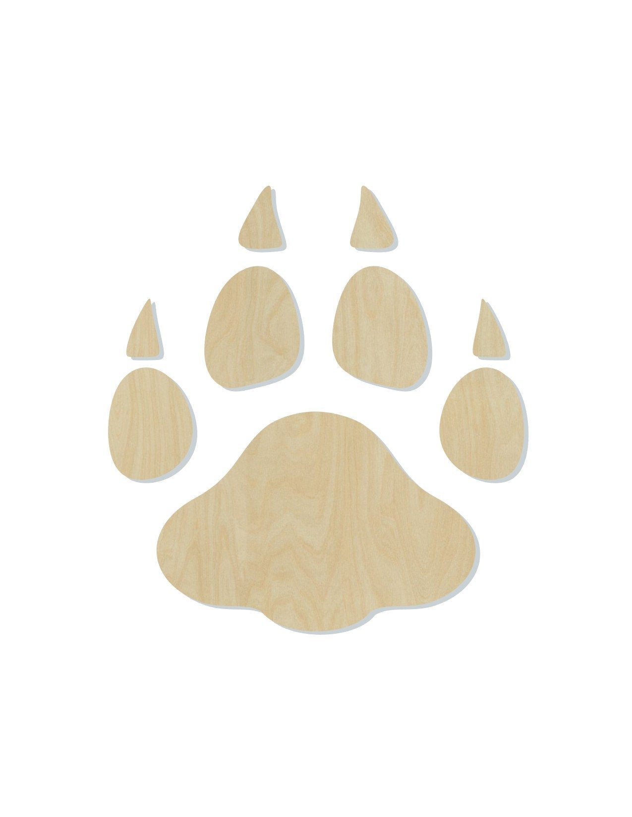 Leopard Print wood cutouts wood shapes animal cutouts animal shapes zoo #1684 - Multiple Sizes Available - Unfinished Wood Cutout Shapes