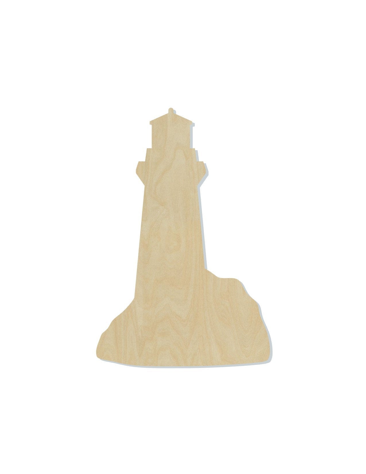 Light House wood cutouts wood shapes DIY Paint kit Ocean Beach Sea #1691 - Multiple Sizes Available - Unfinished Wood Cutout Shapes