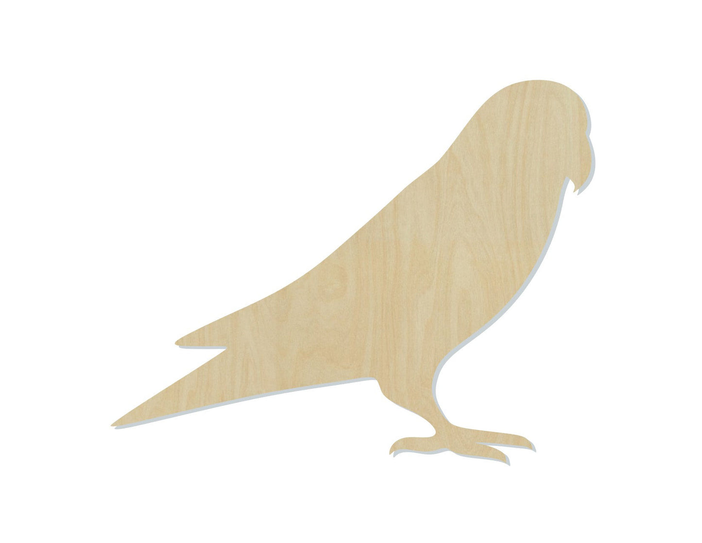 Love Bird wood cutouts wood shapes bird cutouts Animal cutouts DIY #1707 - Multiple Sizes Available - Unfinished Wood Cutout Shapes