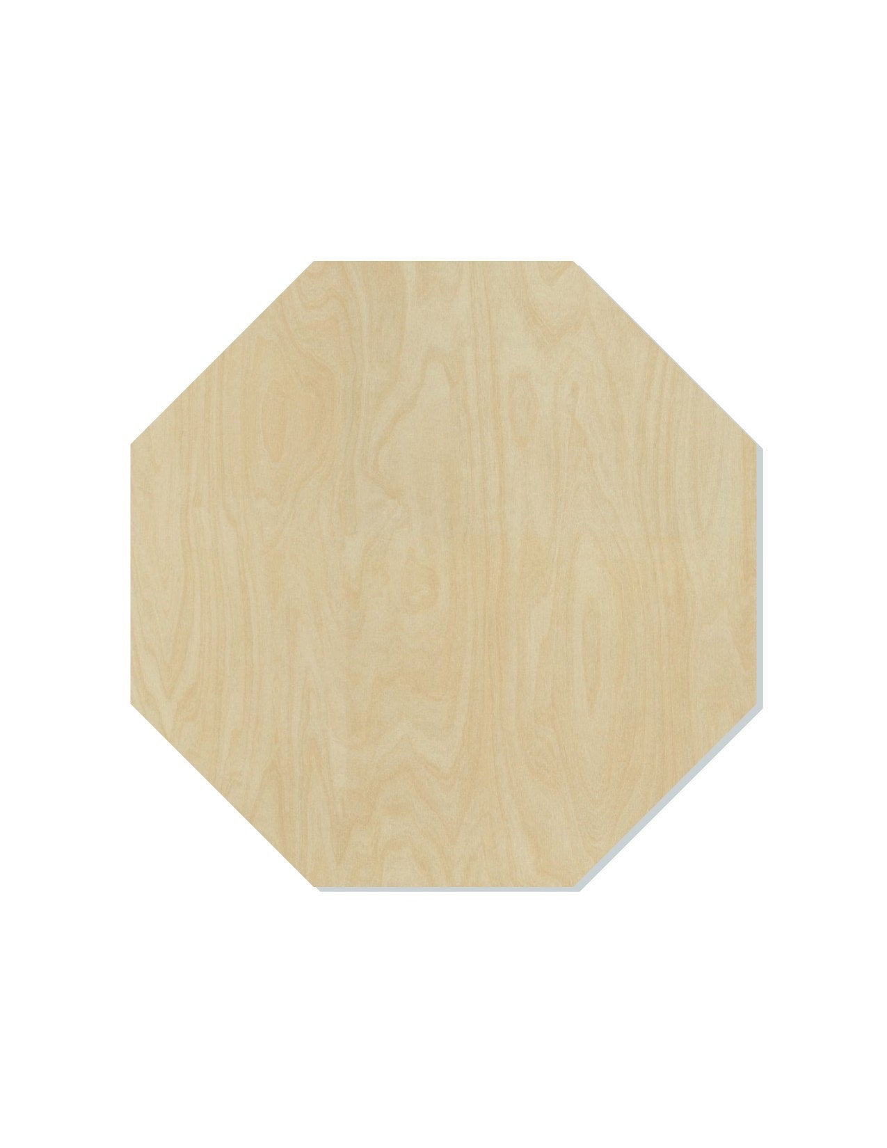 Octagon wood shape wood cutouts shape cutouts DIY Paint kit #1793 - Multiple Sizes Available - Unfinished Wood Cutout Shapes