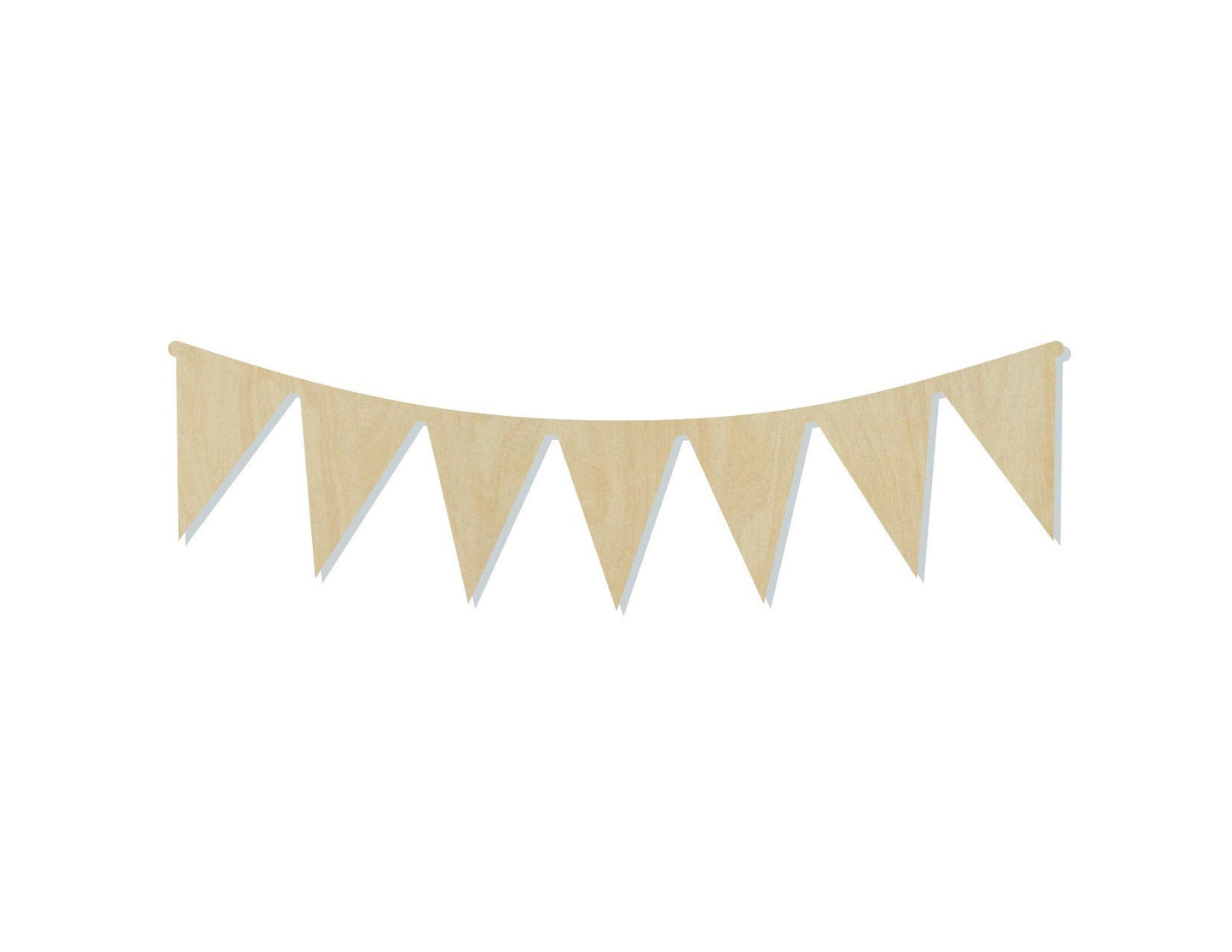 Banner wood shape wood cutout celebrate celebration DIY paint kit #1835 - Multiple Sizes Available - Unfinished Wood Cutout Shapes