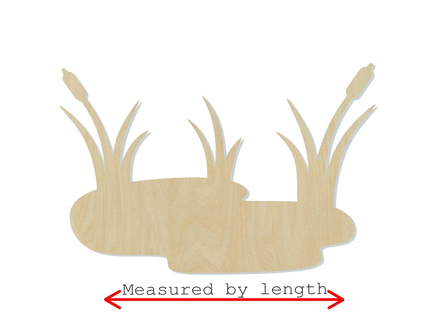 Pond wood shape wood cutouts DIY Paint kit #1874 - Multiple Sizes Available - Unfinished Wood Cutout Shapes