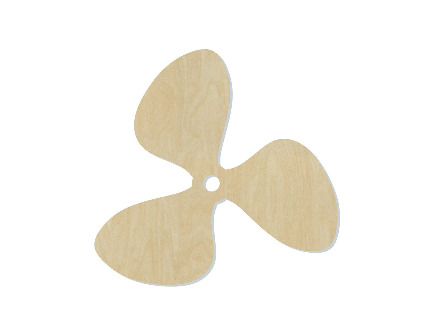 Propeller wood cutout Boat Sailing Sail DIY Paint kit #1892 - Multiple Sizes Available - Unfinished Wood Cutouts Shapes