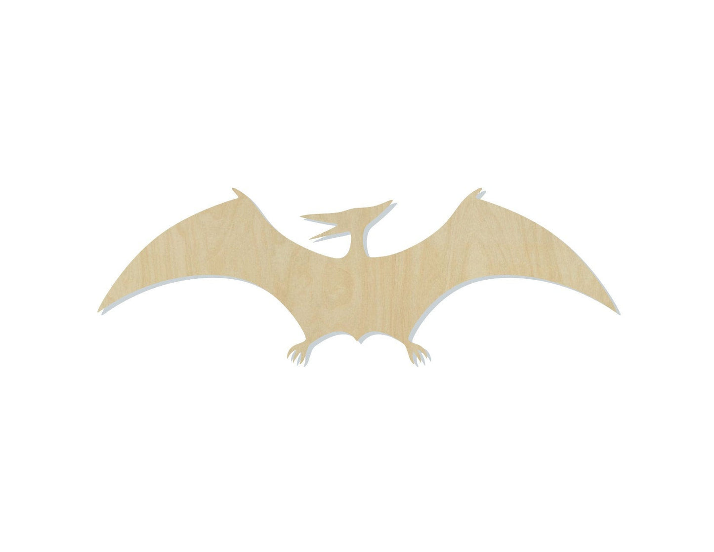 Pterodactyl wood shape wood cutouts Dinosaur Bedroom Decor #1893 - Multiple Sizes Available - Unfinished Wood Cutout Shapes