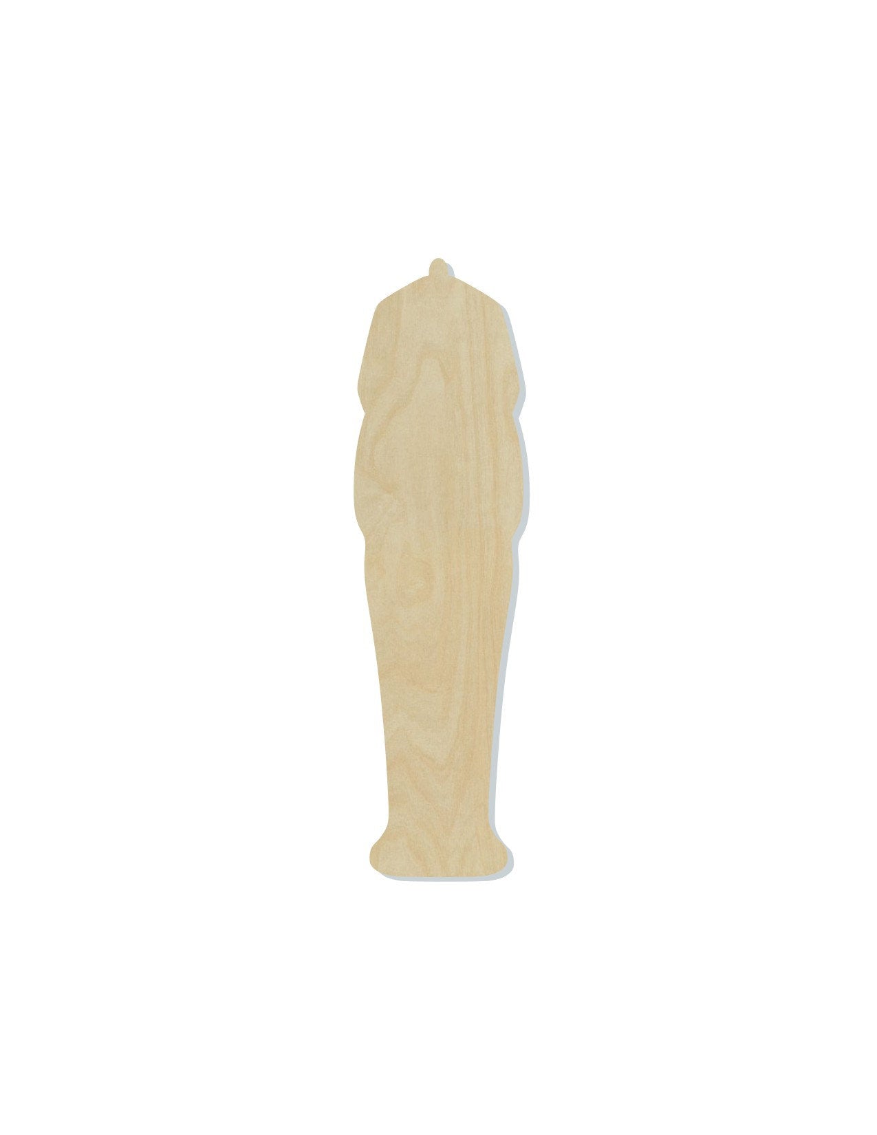 Sarcophagus wood shape wood cutouts DIY paint kit #1960 - Multiple Sizes Available - Unfinished Wood Cutout Shapes
