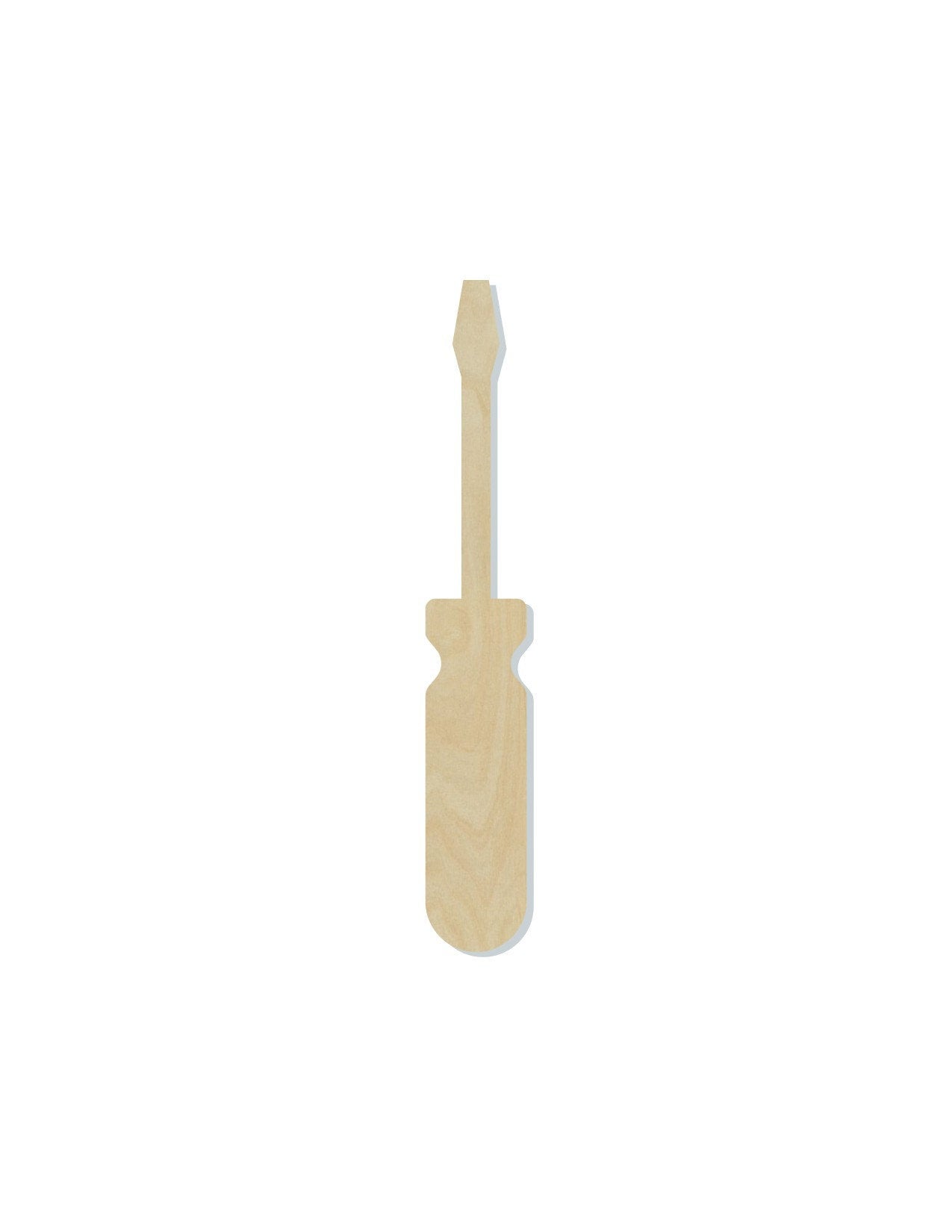 Screwdriver wood shape wood cutouts Tools Garage Father's Day idea Craft #1970 - Multiple Sizes Available - Unfinished Wood Cutout Shapes