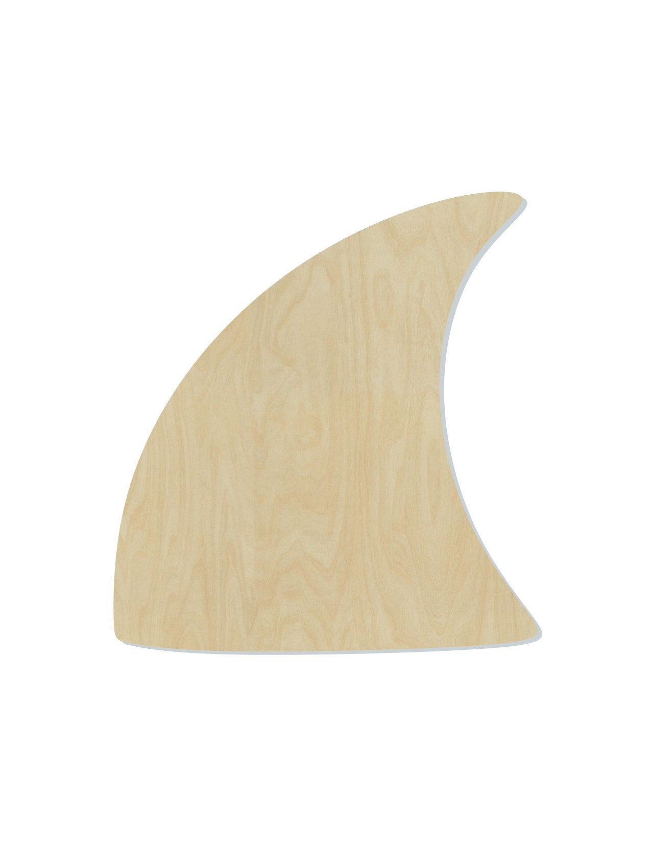 Shark Fin wood shape wood cutouts ocean animals sea life Beach DIY paint #1983 - Multiple Sizes Available - Unfinished Wood Cutout Shapes