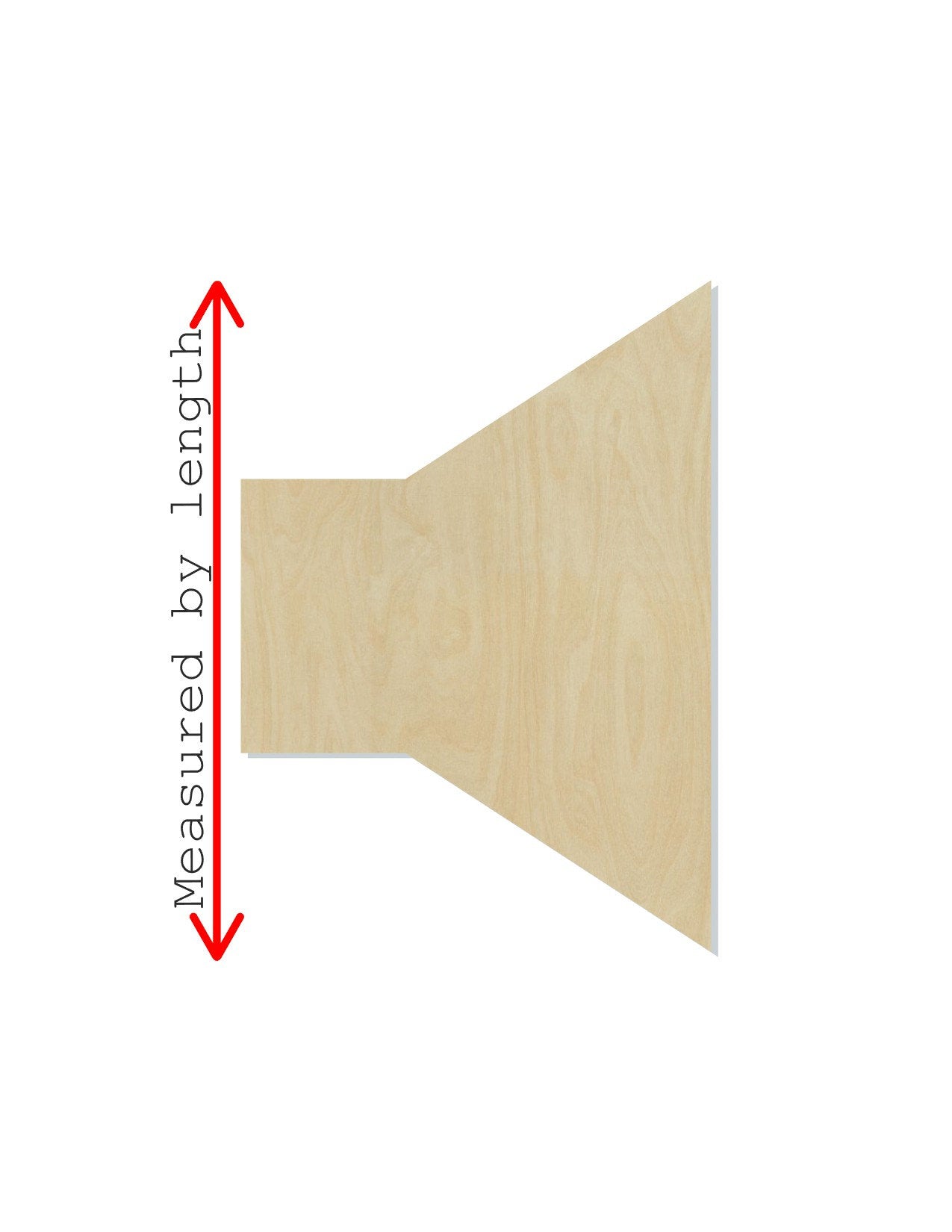 Speaker wood shape wood cutouts DIY Paint kit #2038 - Multiple Sizes Available - Unfinished Wood Cutout Shapes