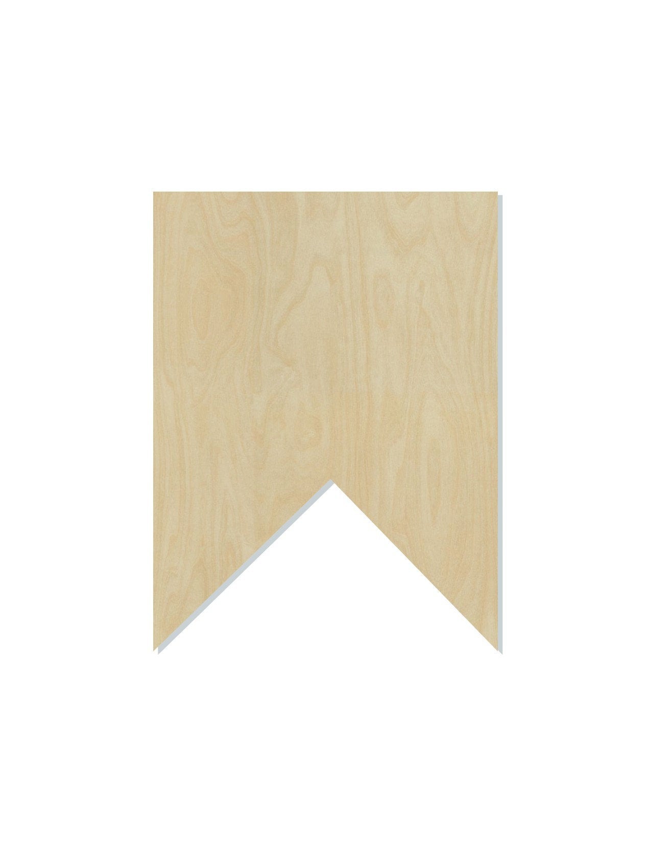 Square Bunting wood shape wood cutouts Party Decor DIY Paint kit #2048 - Multiple Sizes Available - Unfinished Wood Cutout Shapes