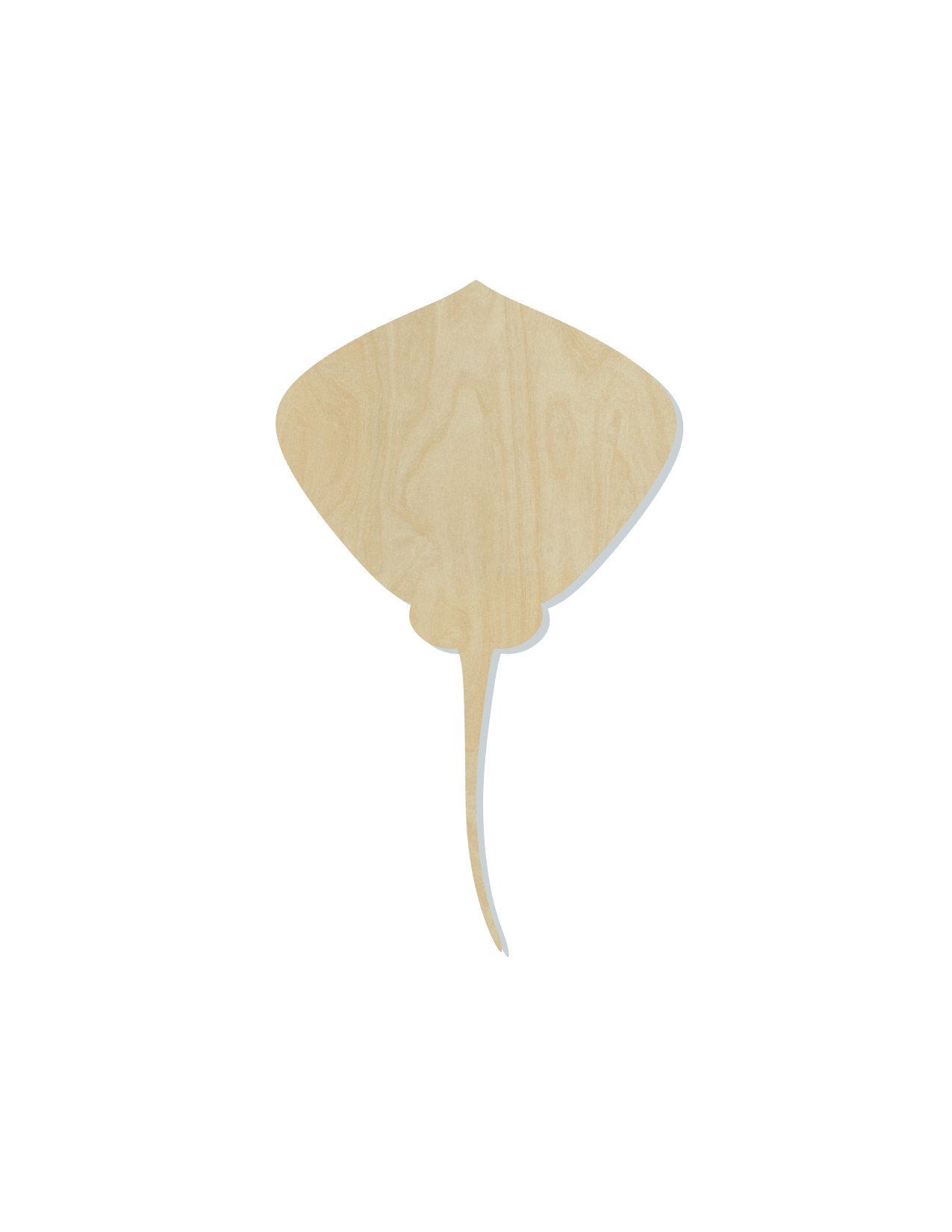 Stingray wood shape wood cutouts Ocean animals sea life Beach DIY paint kit #2064 - Multiple Sizes Available - Unfinished Wood Cutout Shapes