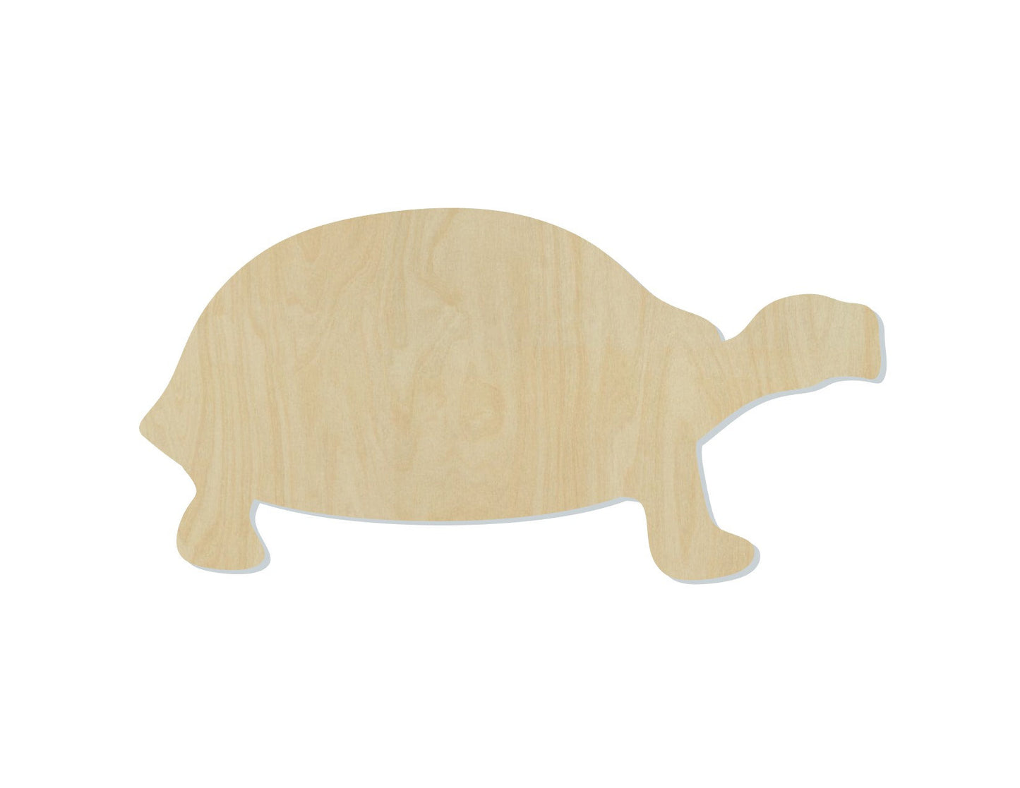 Tortoise wood shape wood cutouts animal cutouts DIY Paint kit #2109 - Multiple Sizes Available - Unfinished Wood Cutout Shapes