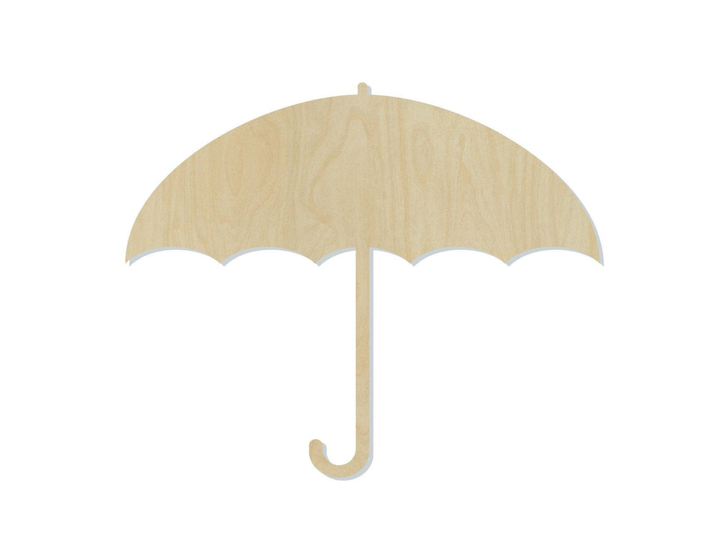 Umbrella Wood Cutouts Rain paint kit raining winter #2149 - Multiple Sizes Available - Unfinished wood Cutout Shapes