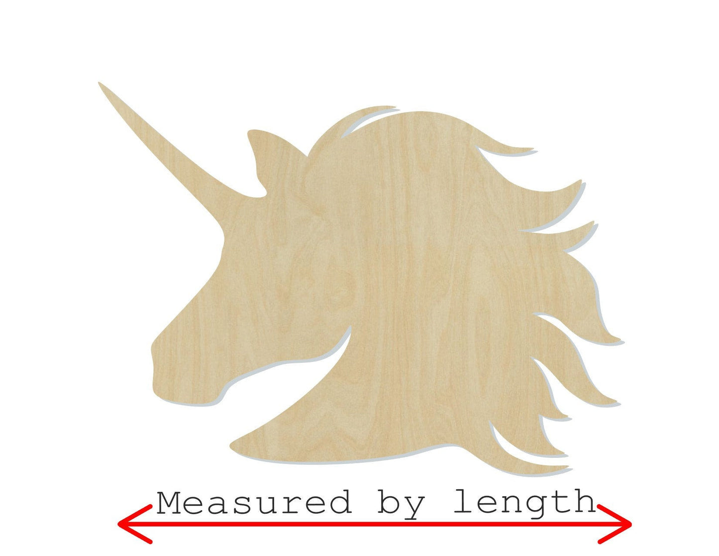 Unicorn Wood Cutouts Unicorn blank magical Magic DIY Paint Bedroom Decor #2150 - Multiple Sizes Available - Unfinished wood Cutout Shapes