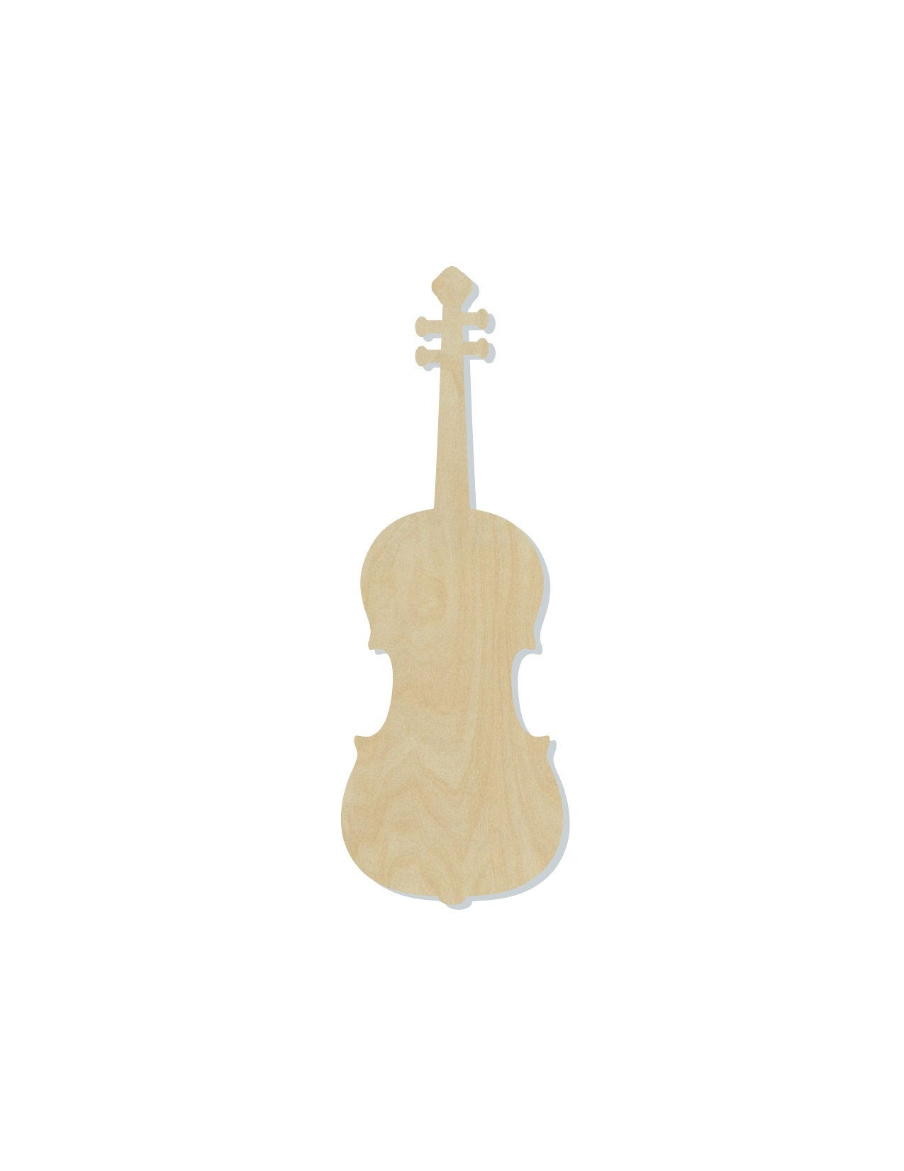 Violin Wood Cutouts Musician Band School DIY Paint #2166 - Multiple Sizes Available - Unfinished wood Cutout Shapes