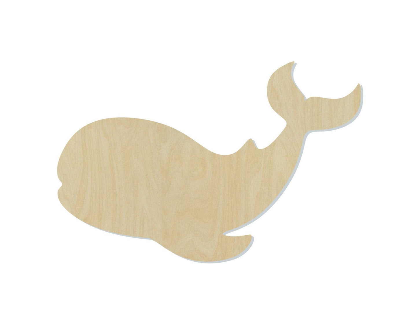 Whale Wood Cutouts Ocean animal Sea life Beach animal cutouts #2182 - Multiple Sizes Available - Unfinished wood Cutout Shapes