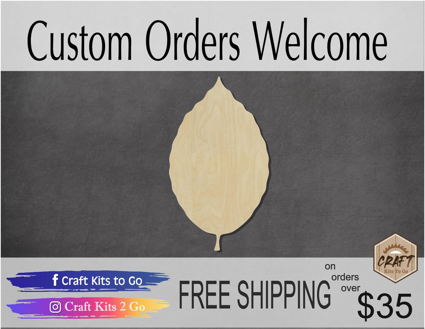 Beech Leaf Wood Cutout blank Fall Colors Fall leaves Fall time #1174 - Multiple Sizes Available - Unfinished Wood Cutout Shapes