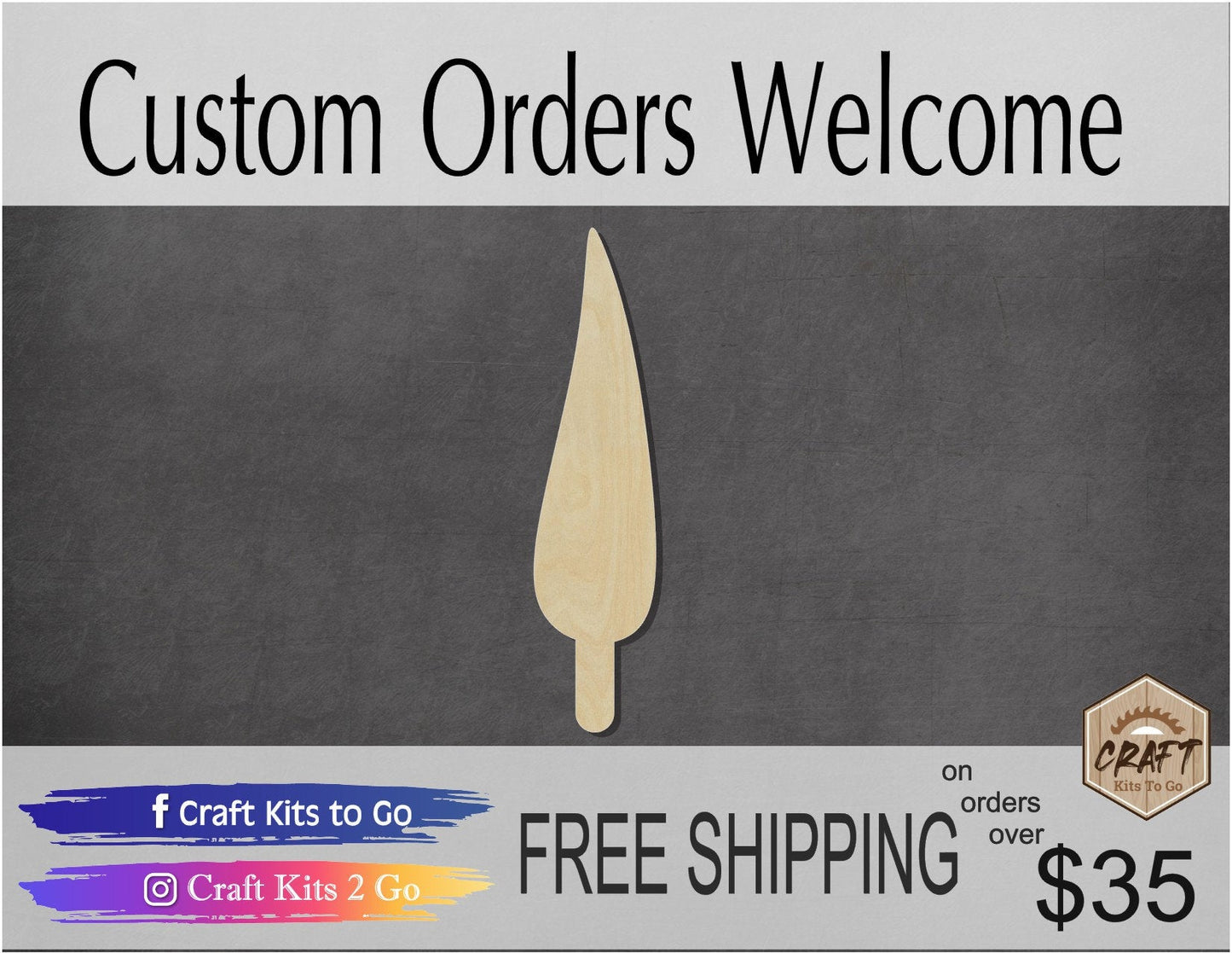 Candle Flame Wood Cutouts DIY Paint #1255 - Multiple Sizes Available - Unfinished Wood Cutout Shapes