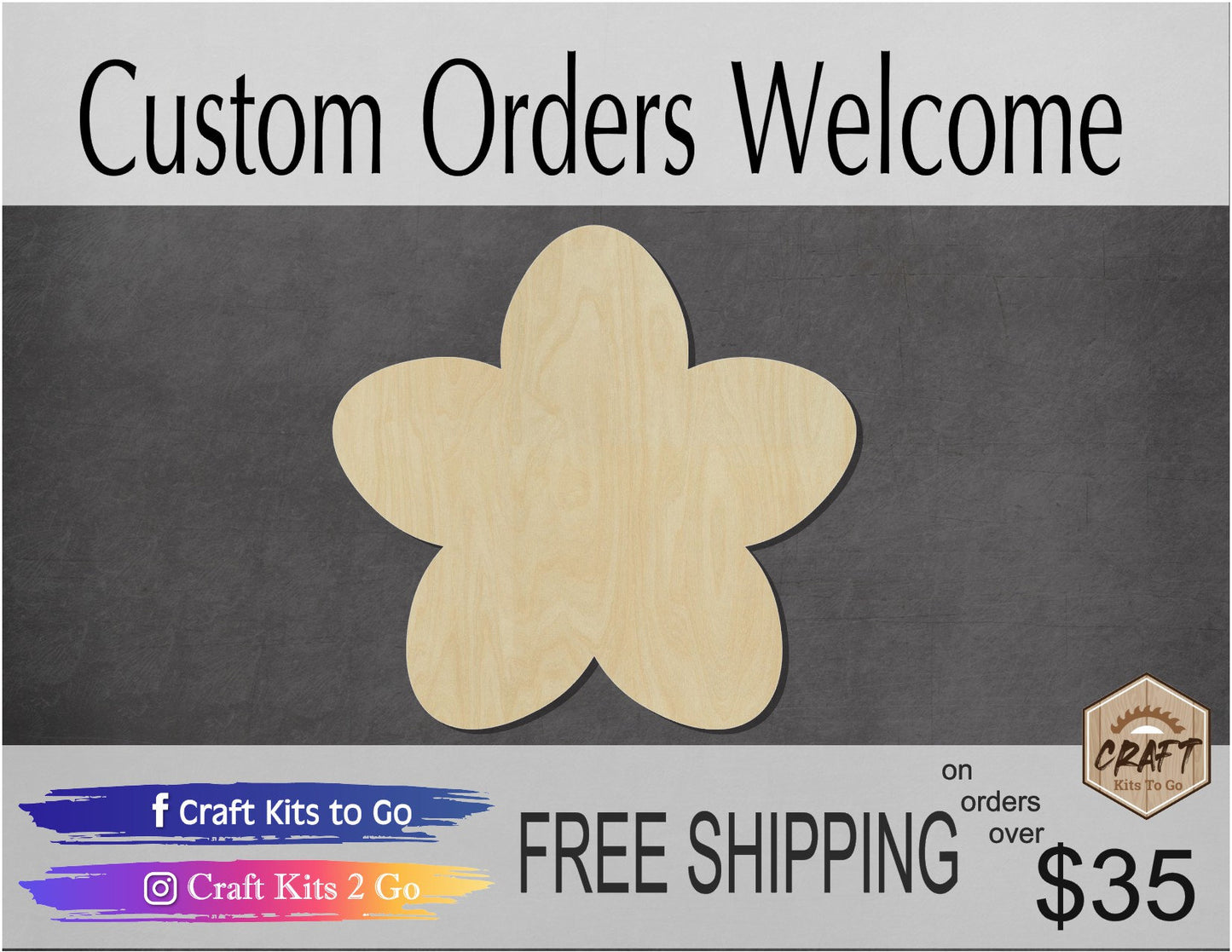 Cherry Blossom Flowers Garden Springtime blank wood cutouts #1286 - Multiple Sizes Available - Unfinished Cutout Shapes