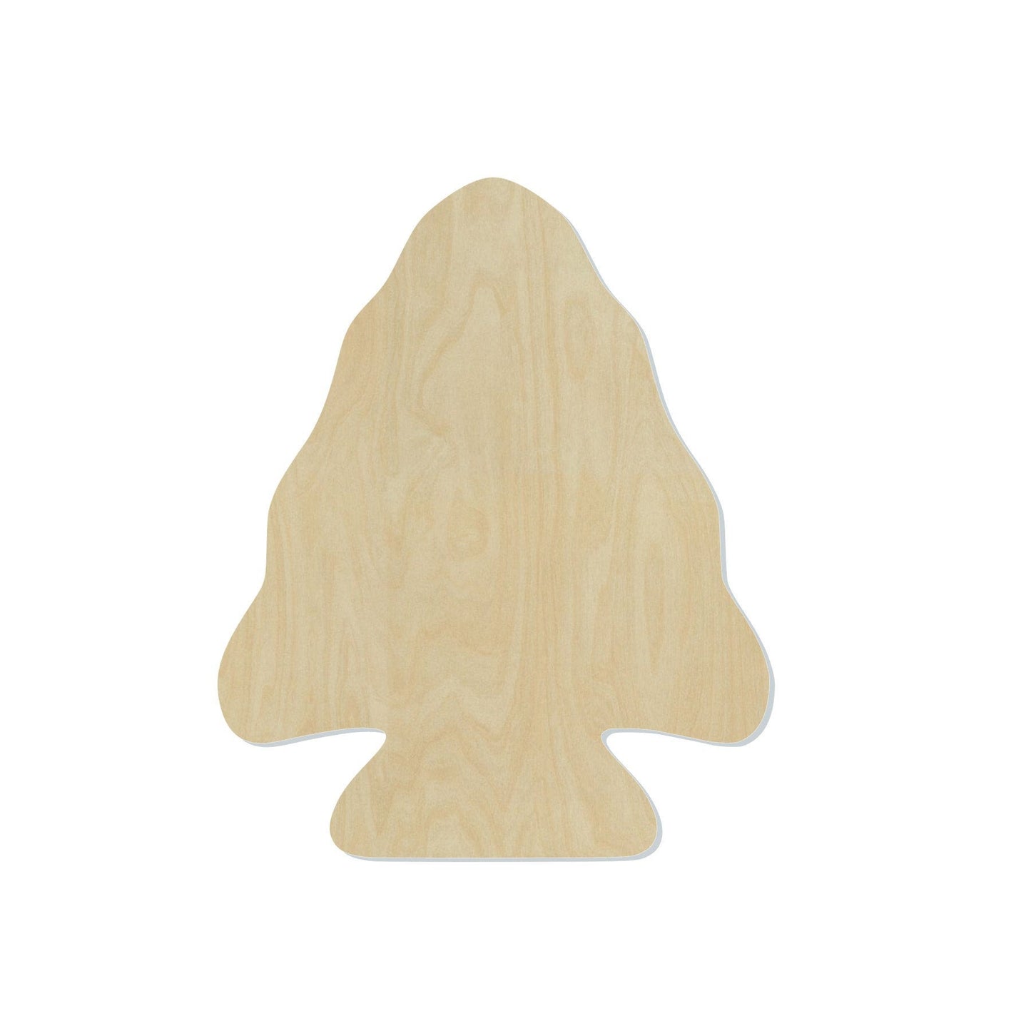 Arrowhead Wood Cutout #1035 - Multiple Sizes Available - Unfinished Wood Cutout Shapes