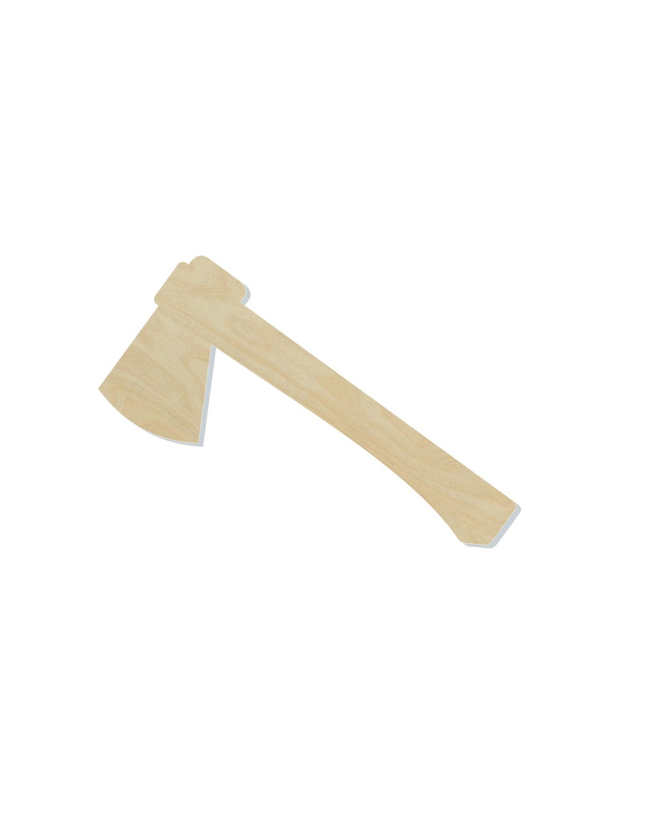 Axe Cutout blank logger wood cutting #1134 - Multiple Sizes Available - Unfinished Wood Cutout Shapes