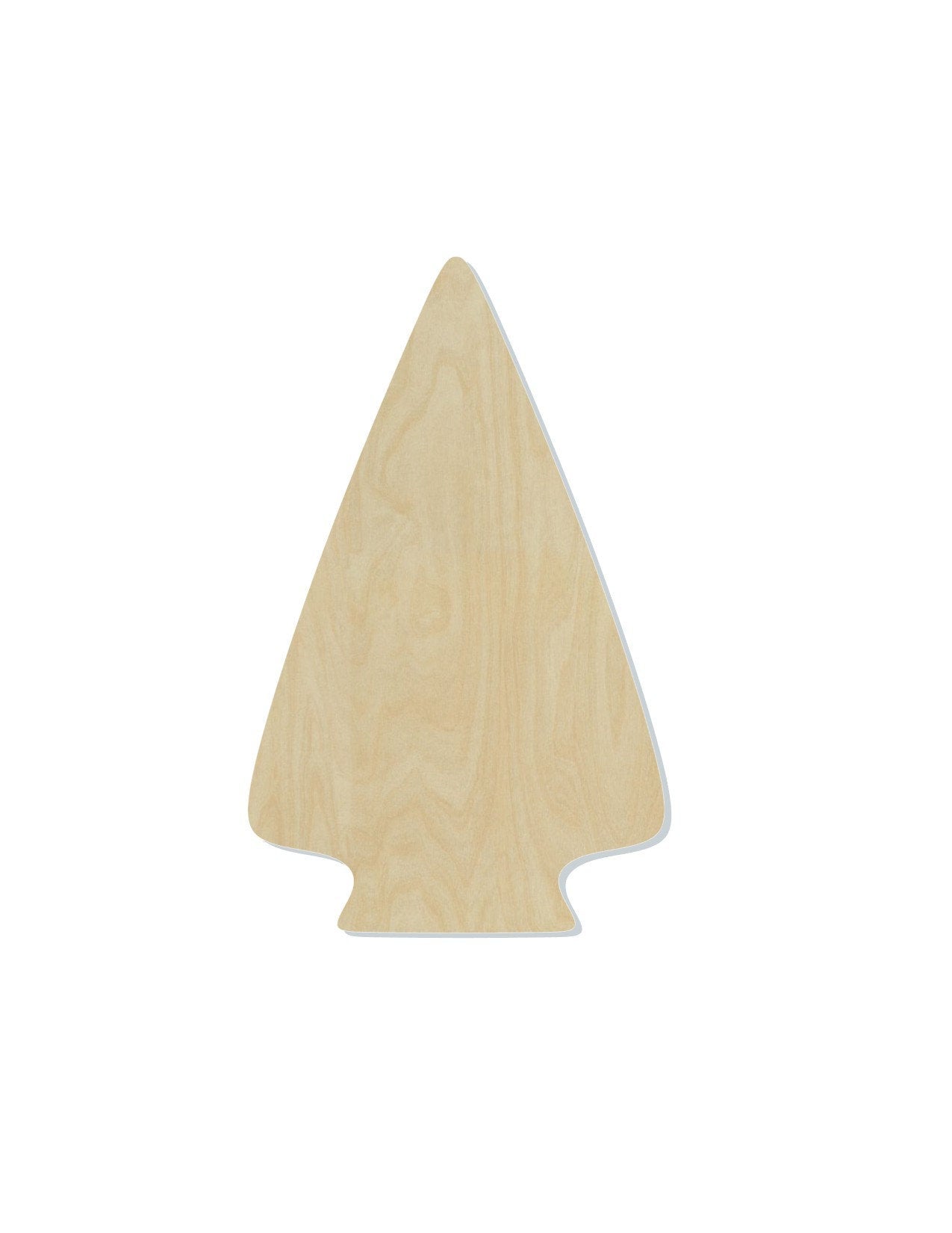Arrowhead Blank cutout Indian hunting #1135 - Multiple Sizes Available - Unfinished Wood Cutout Shapes