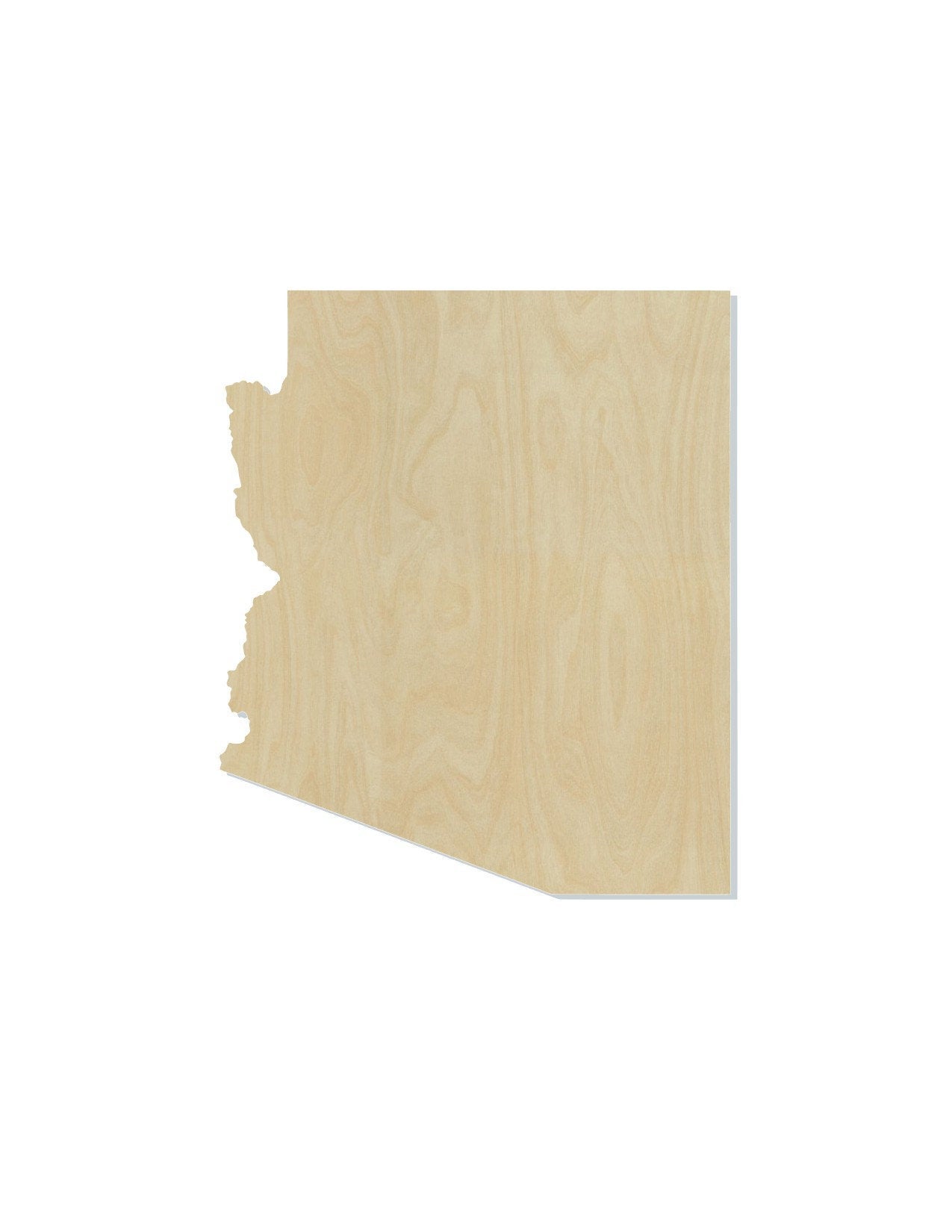 Arizona State wood blank cutout State Pride #1165 - Multiple Sizes Available - Unfinished Wood Cutout Shapes